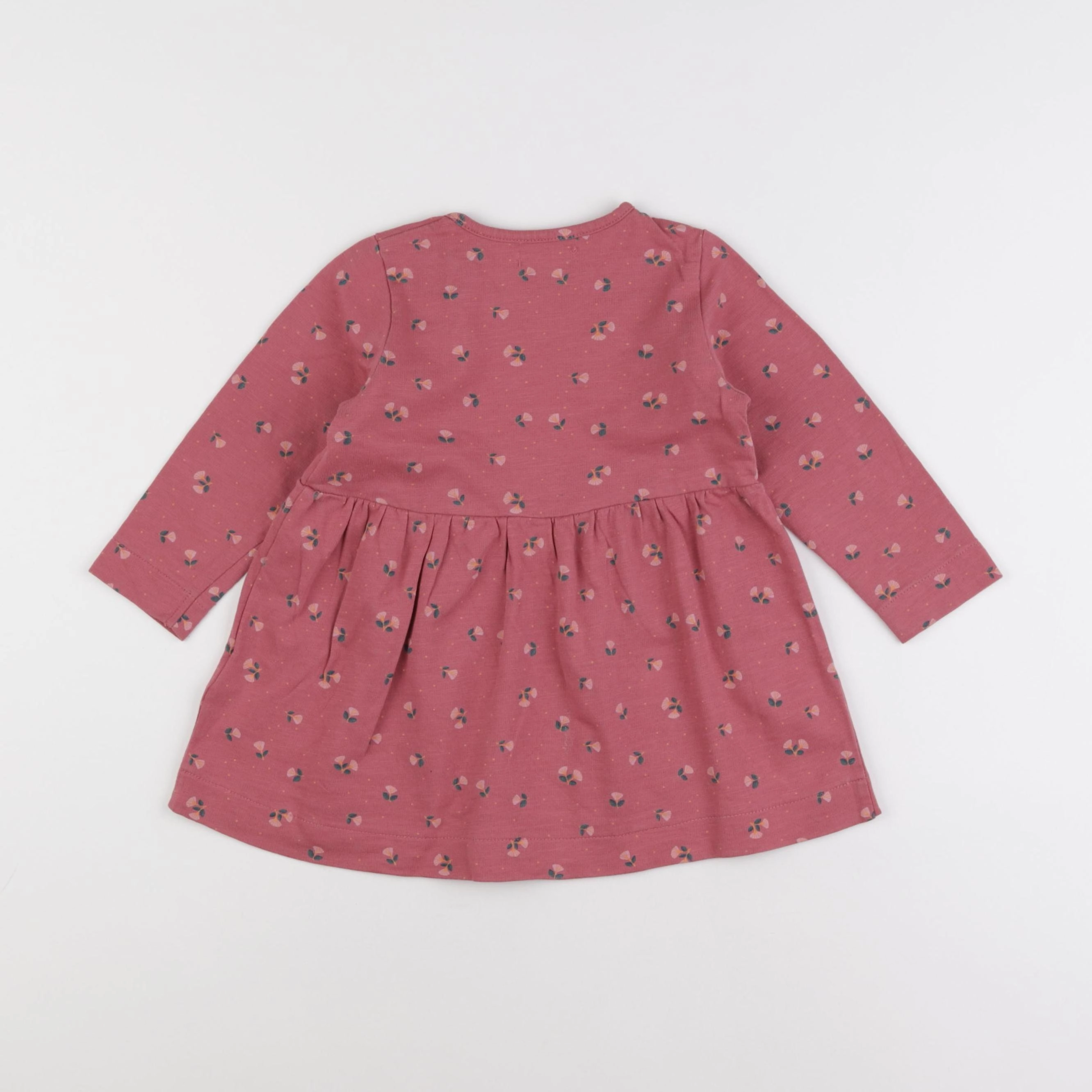 Vertbaudet - robe rose - 2 ans