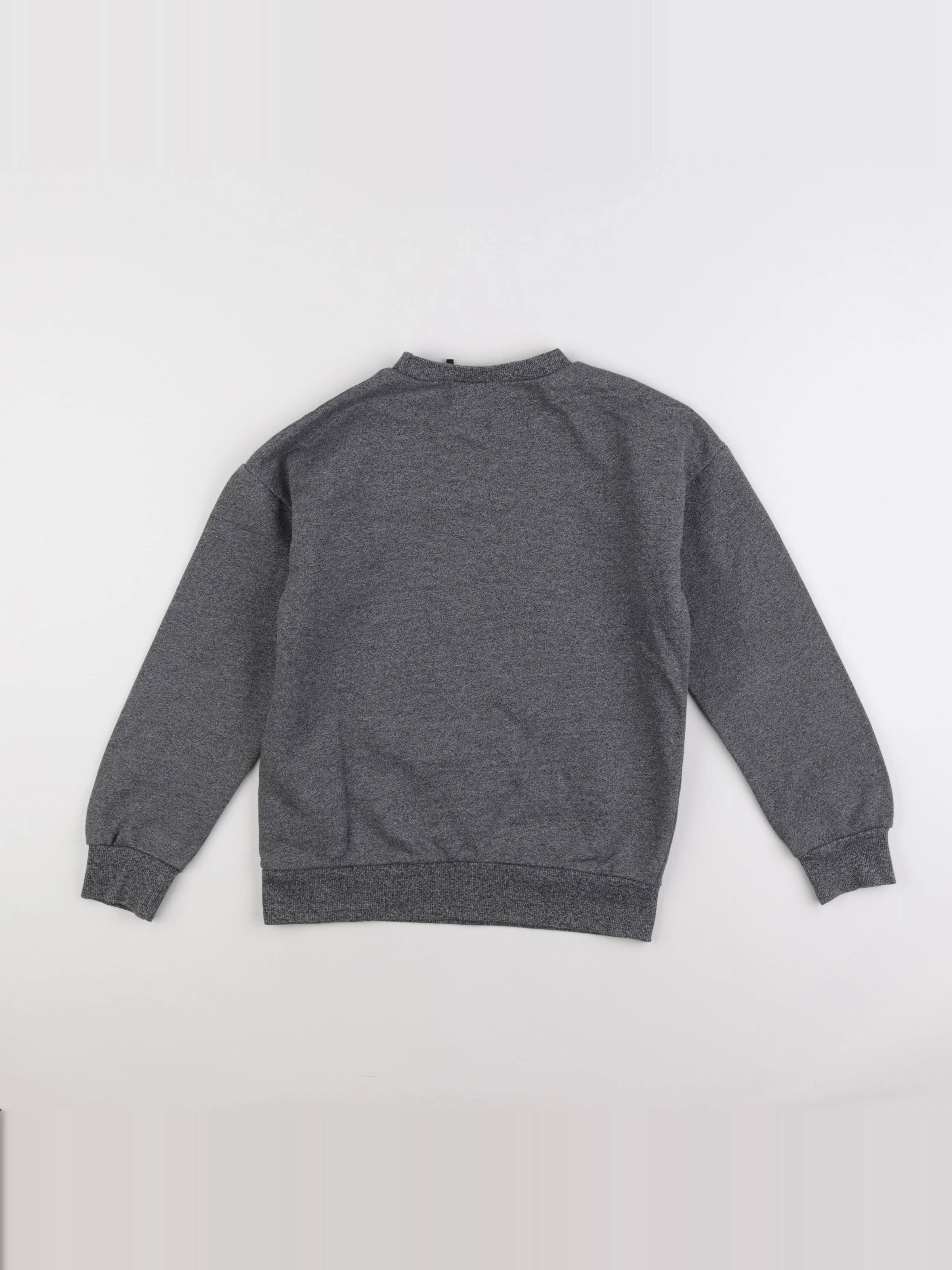 IKKS - sweat gris - 10 ans