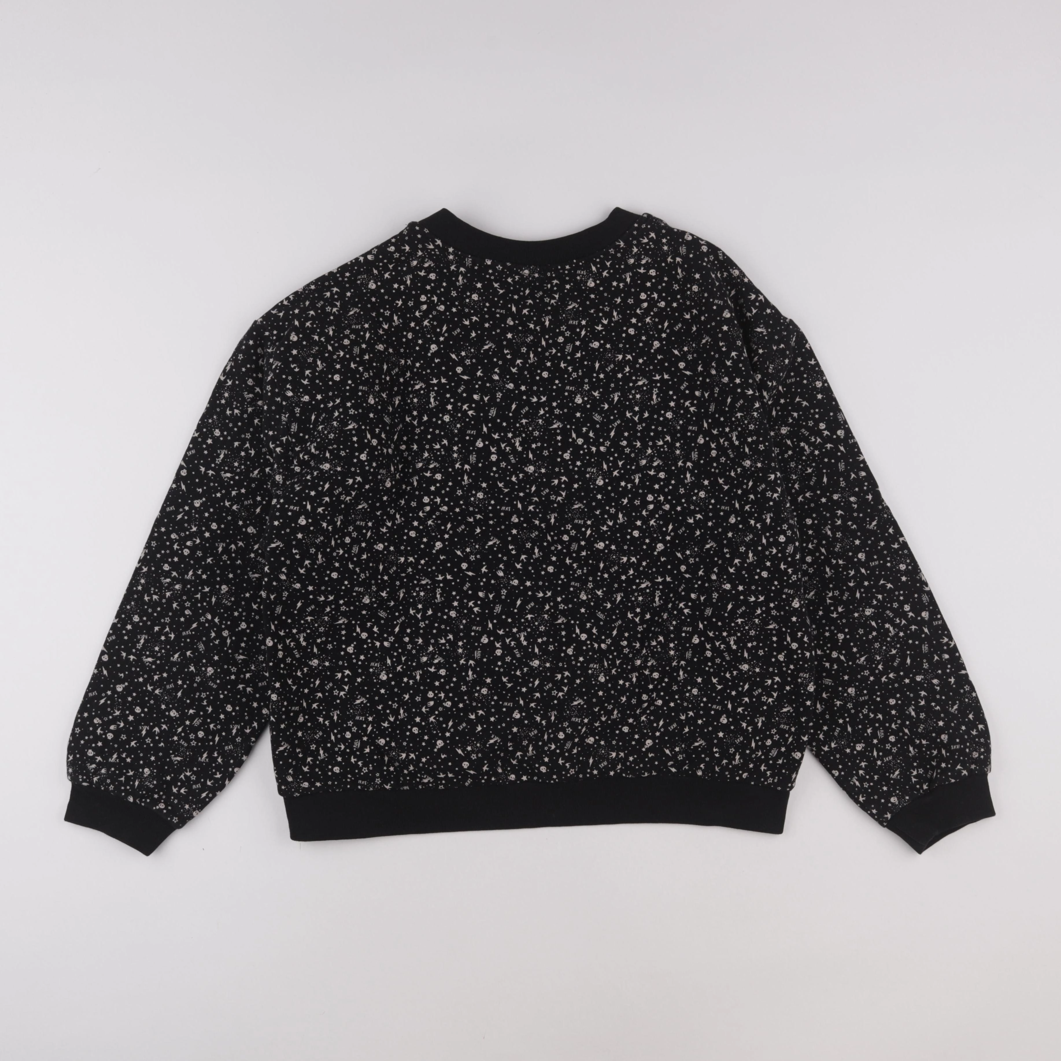 IKKS - sweat noir, blanc - 14 ans