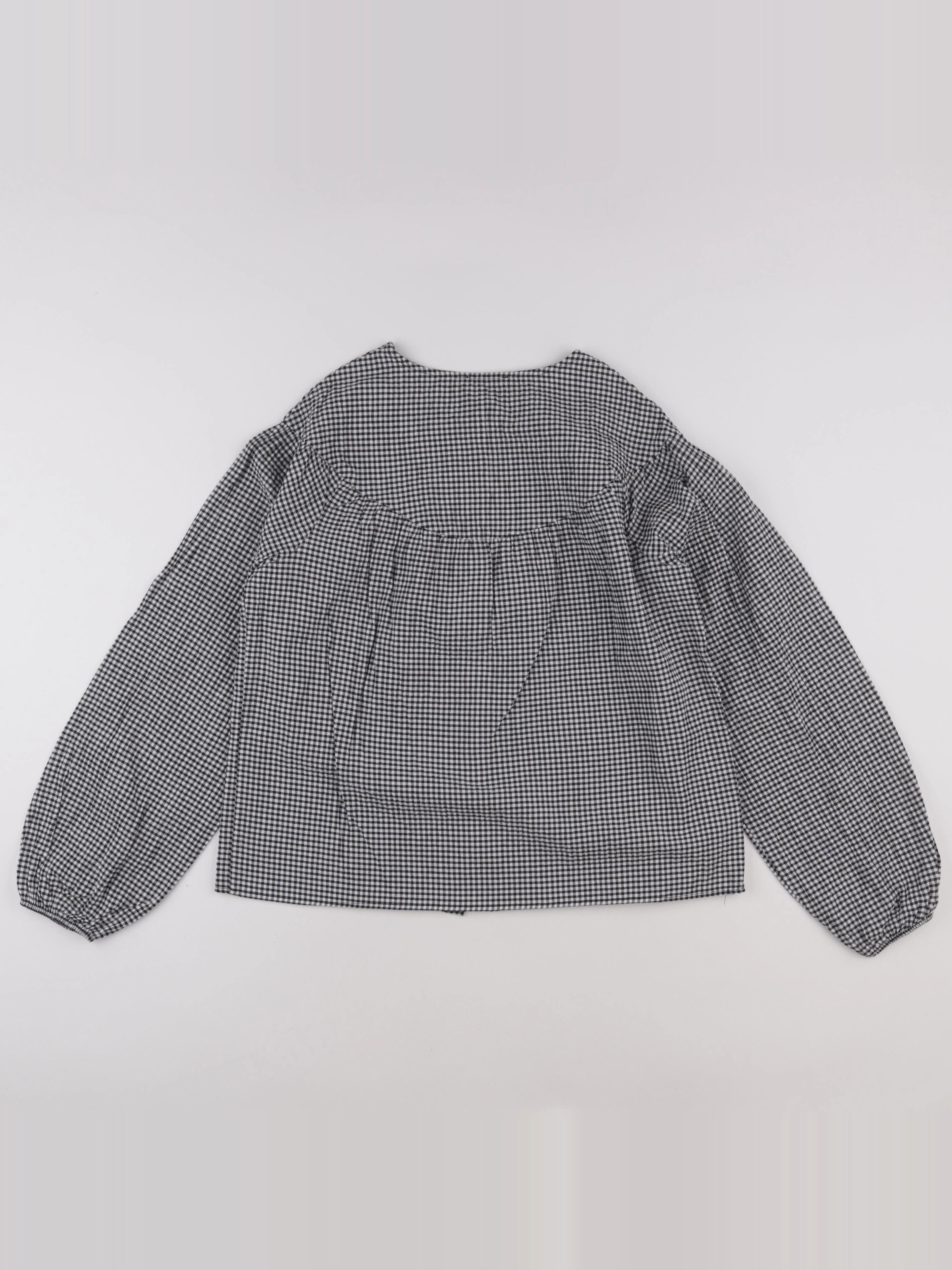 Mango - blouse blanc, noir - 13/14 ans