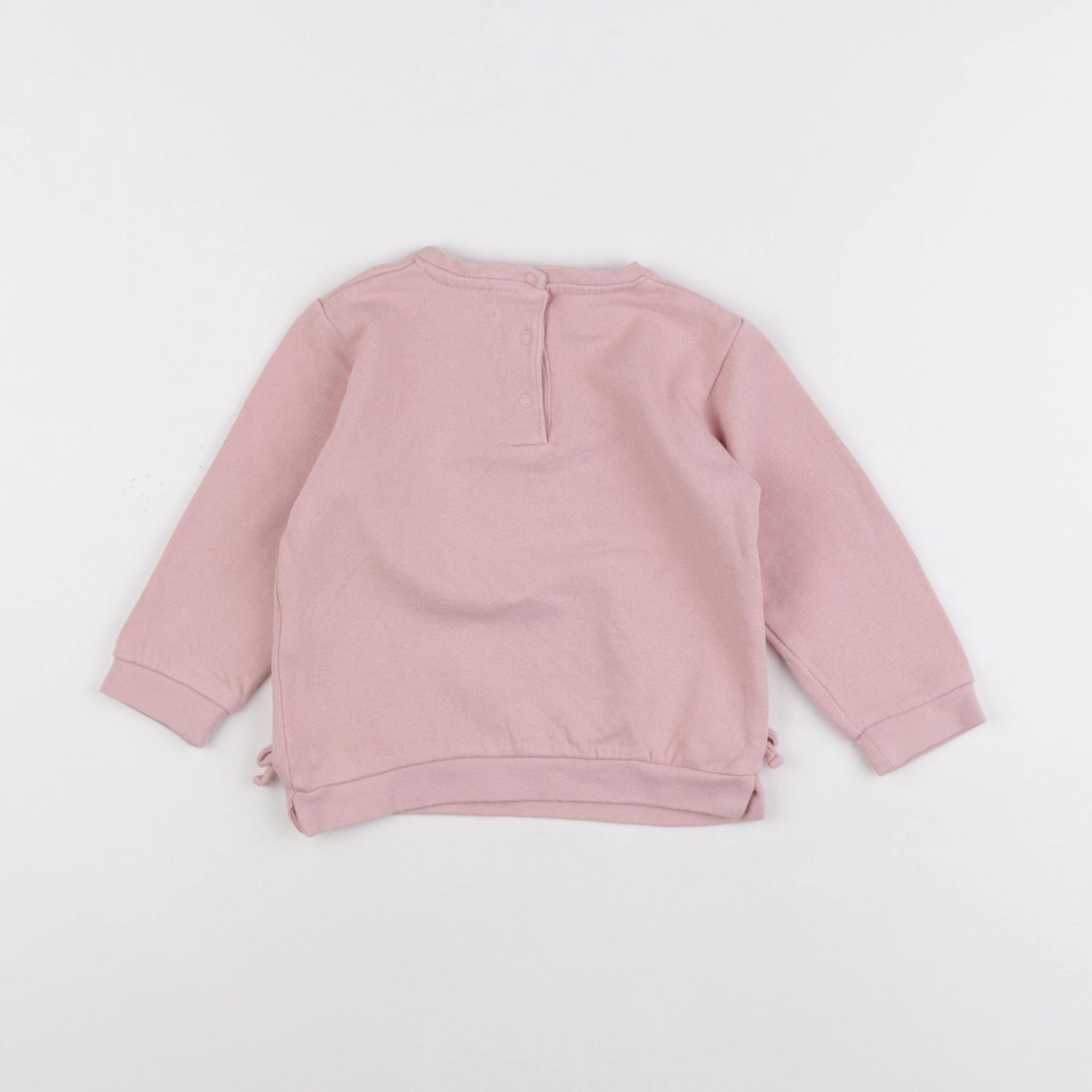 Vertbaudet - sweat rose - 2 ans