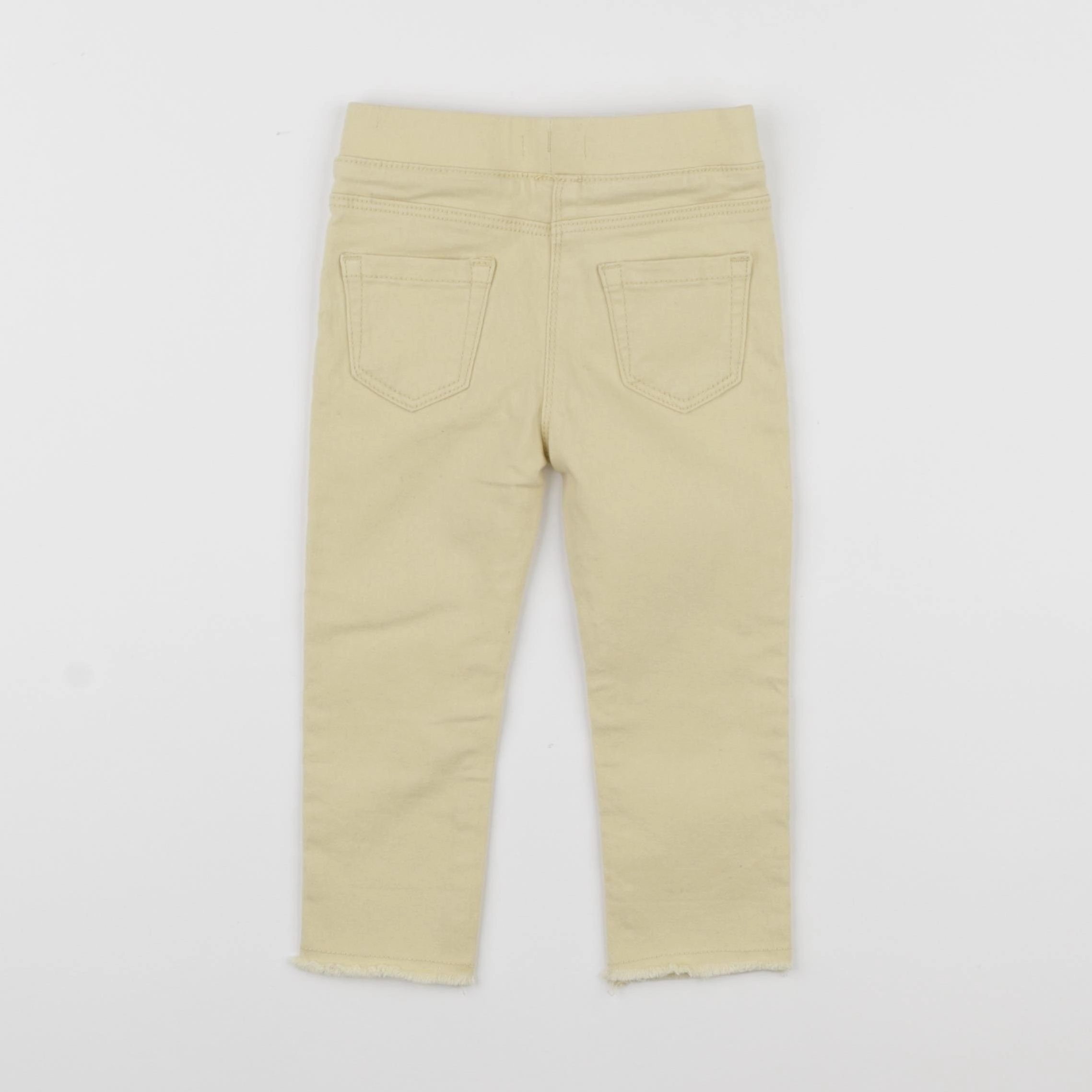 Vertbaudet - jegging jaune - 2 ans