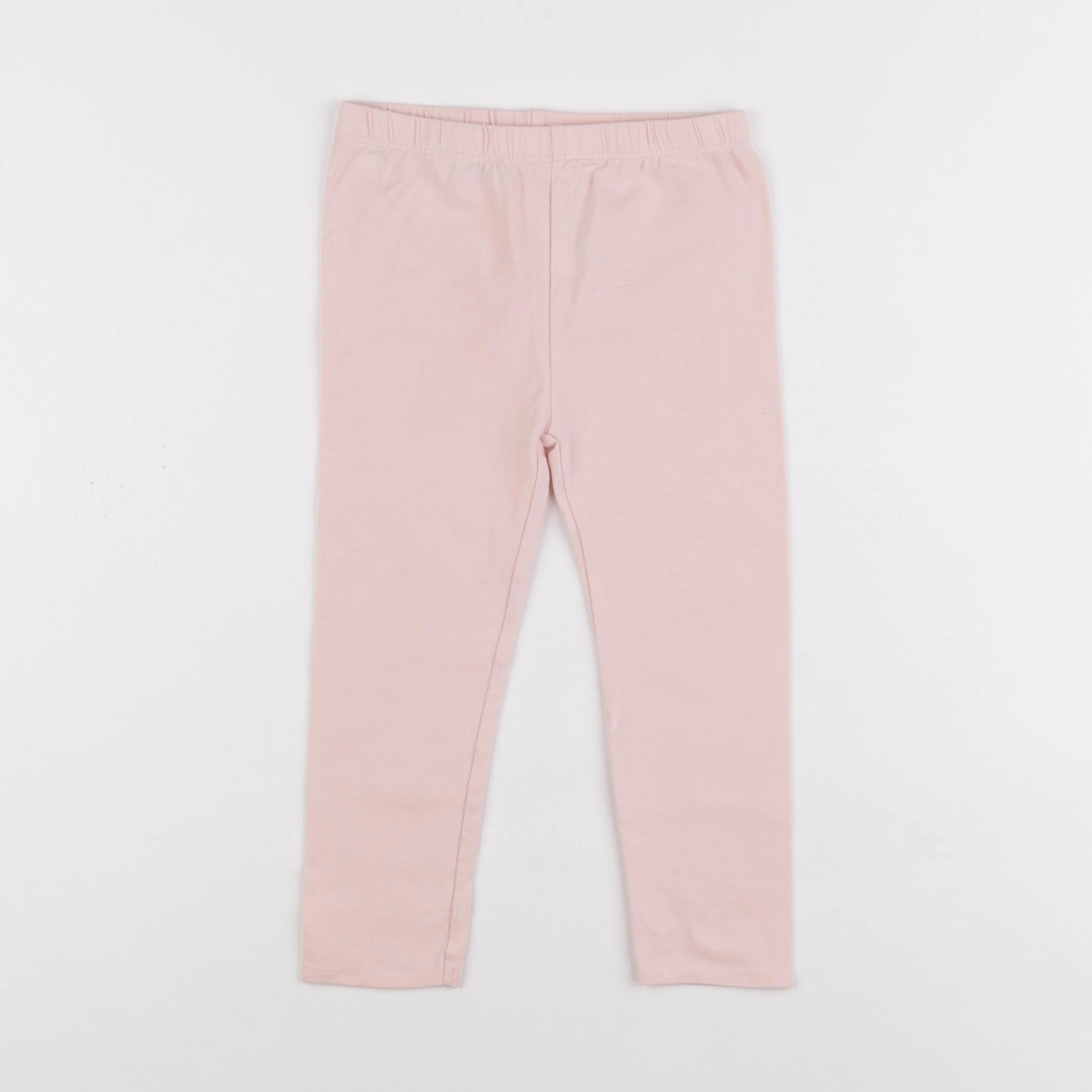 Vertbaudet - legging rose - 36 mois