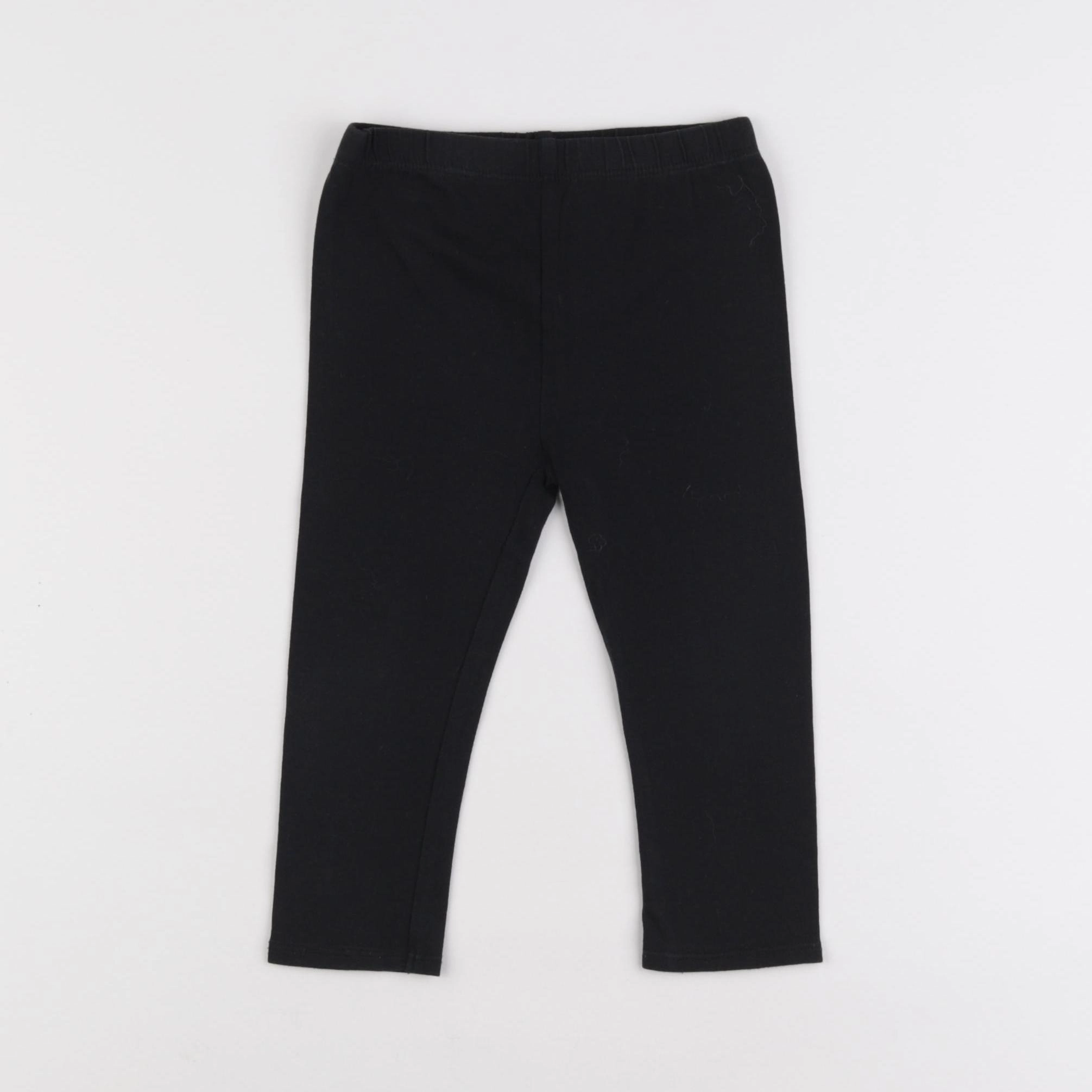 Vertbaudet - legging noir - 24 mois