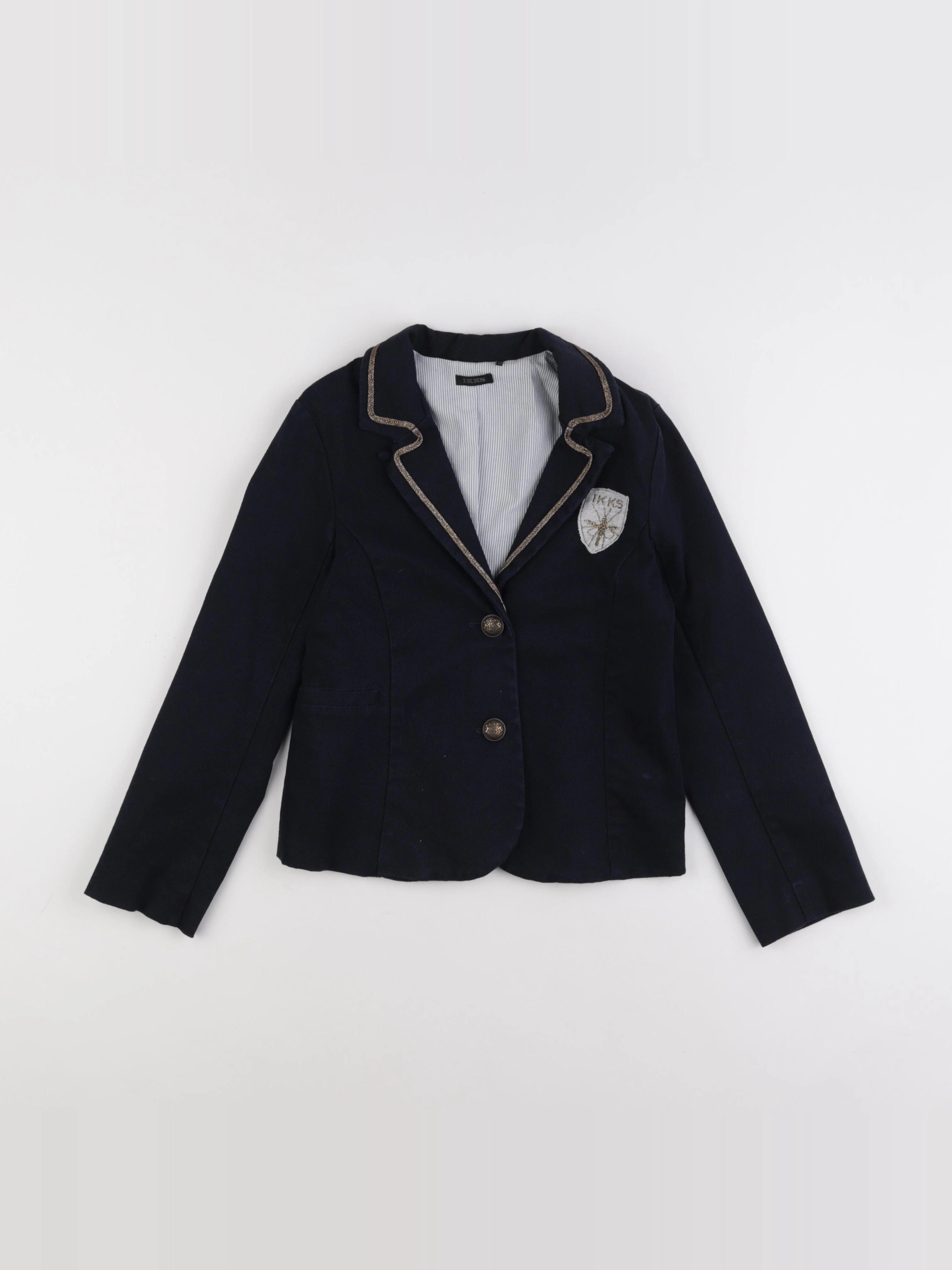 IKKS - veste bleu - 8 ans