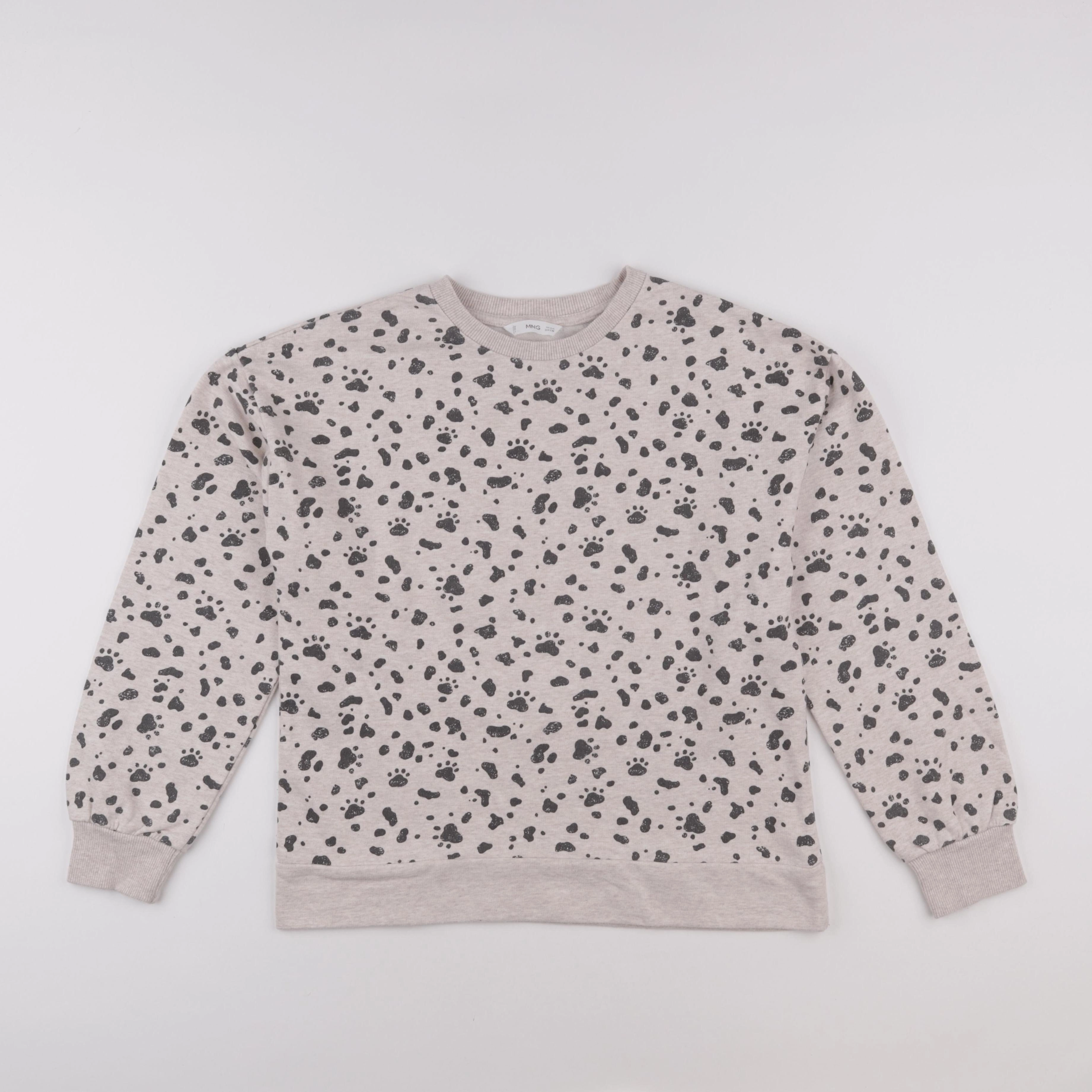 Mango - sweat beige, noir - 13/14 ans