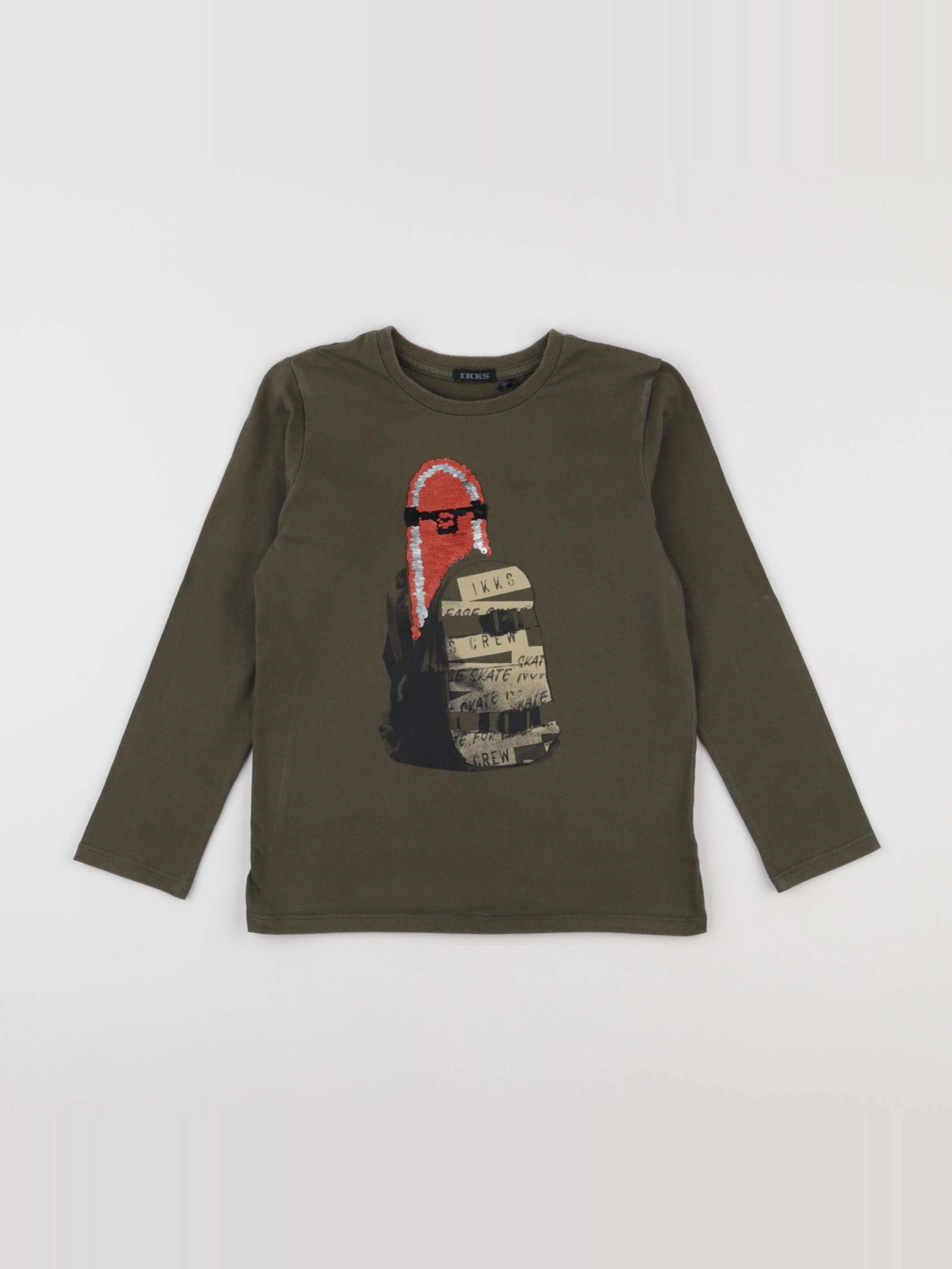IKKS - tee-shirt vert - 6 ans