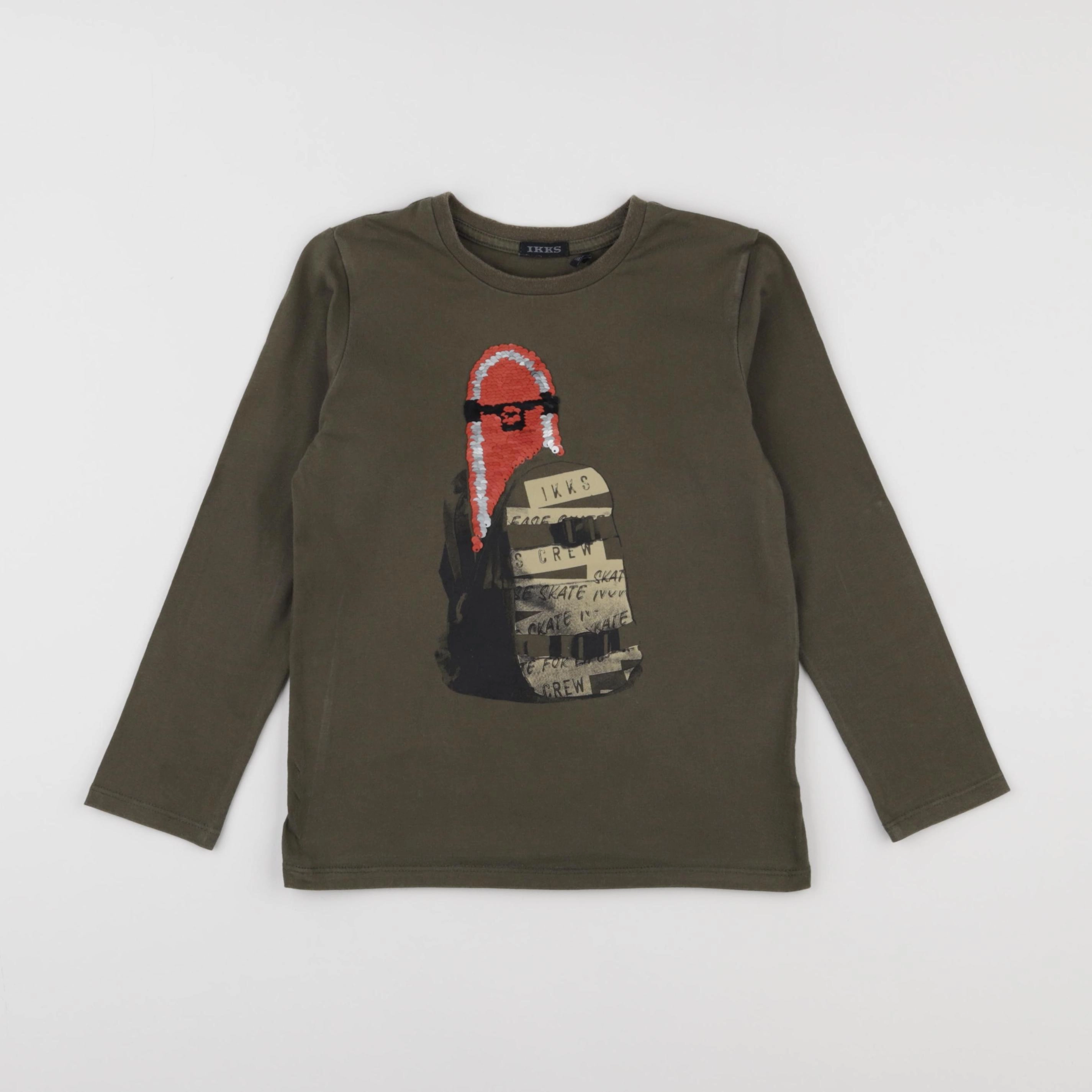IKKS - tee-shirt vert - 6 ans