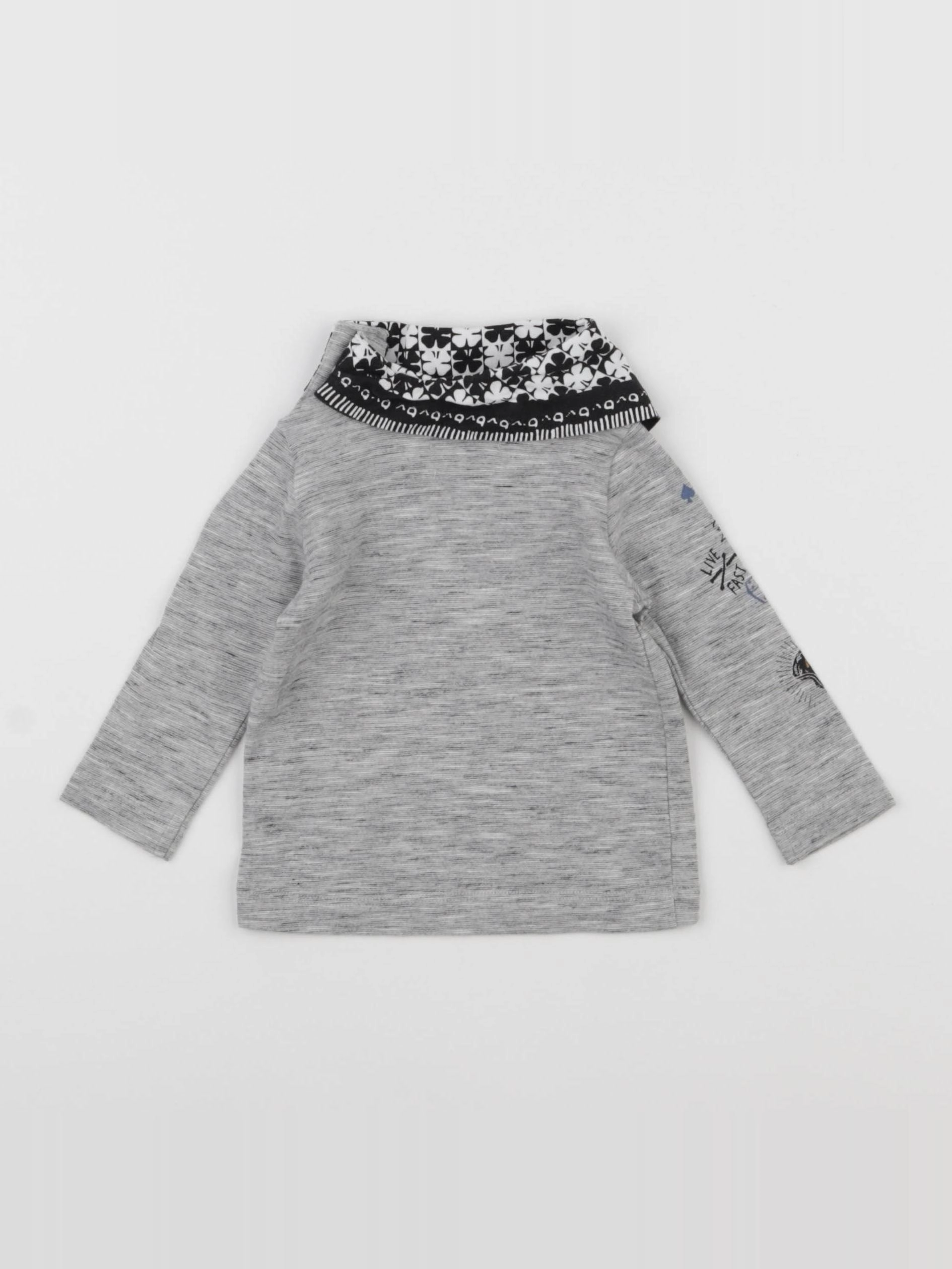 IKKS - tee-shirt gris - 3 mois