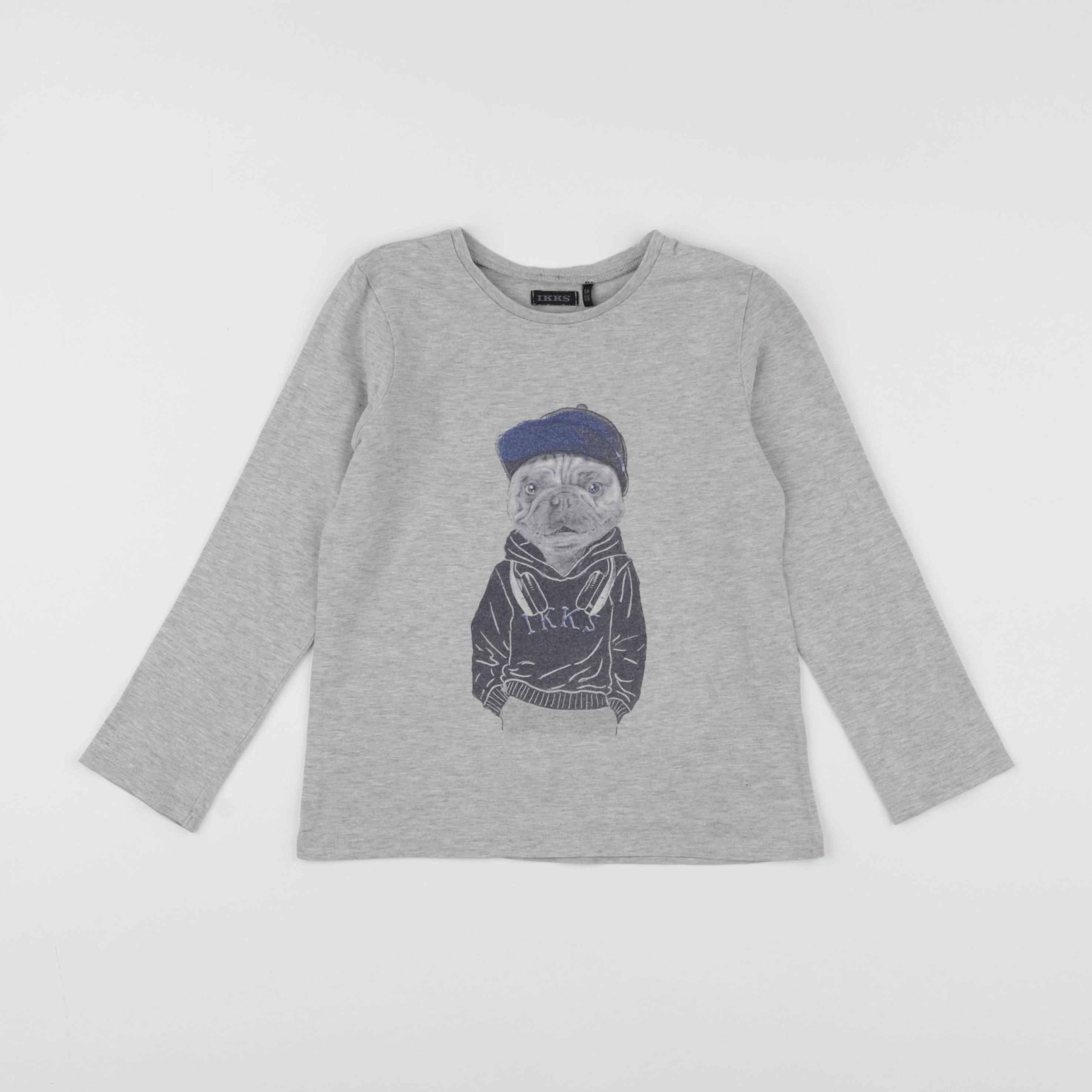 IKKS - tee-shirt gris - 5 ans