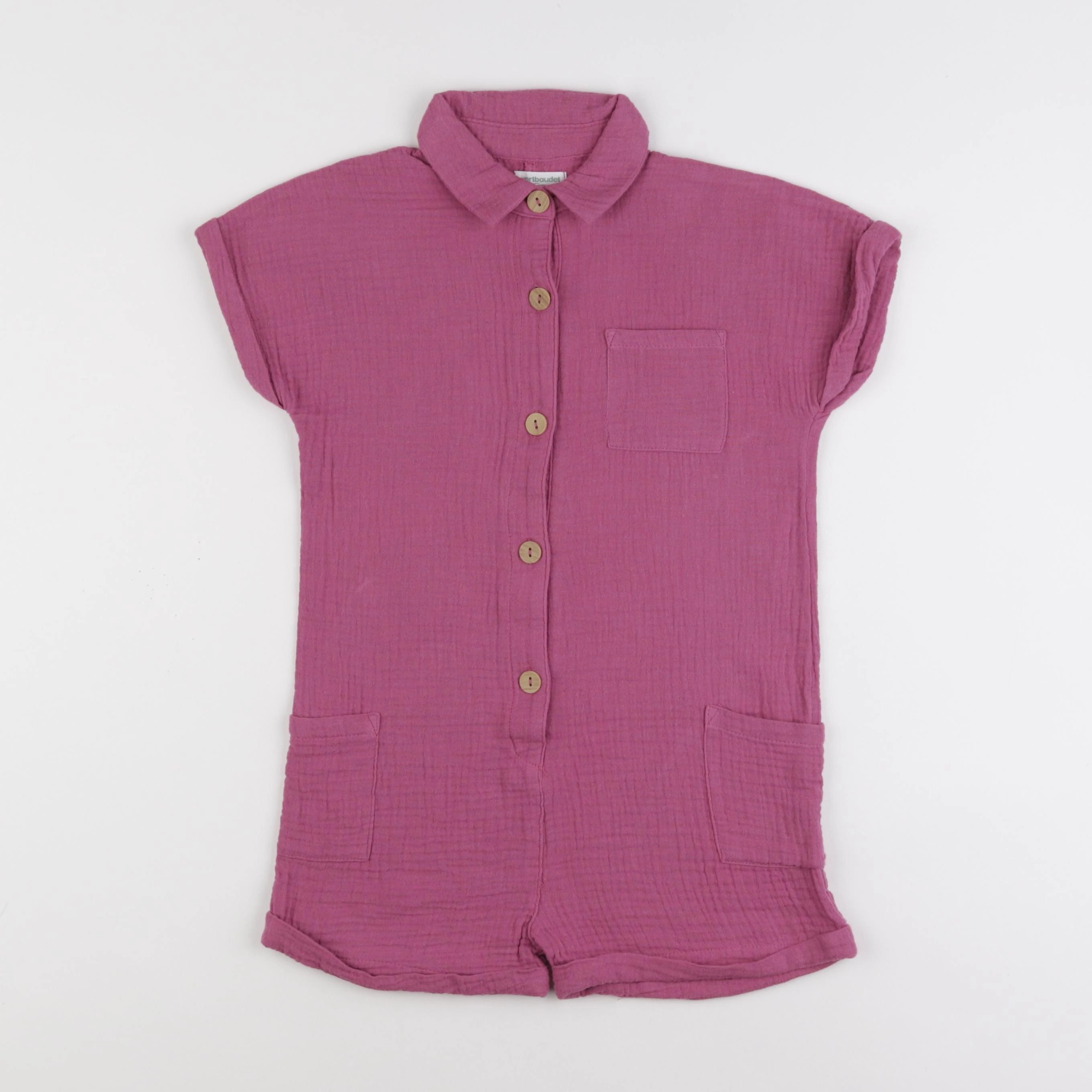 Vertbaudet - combinaison violet - 6 ans