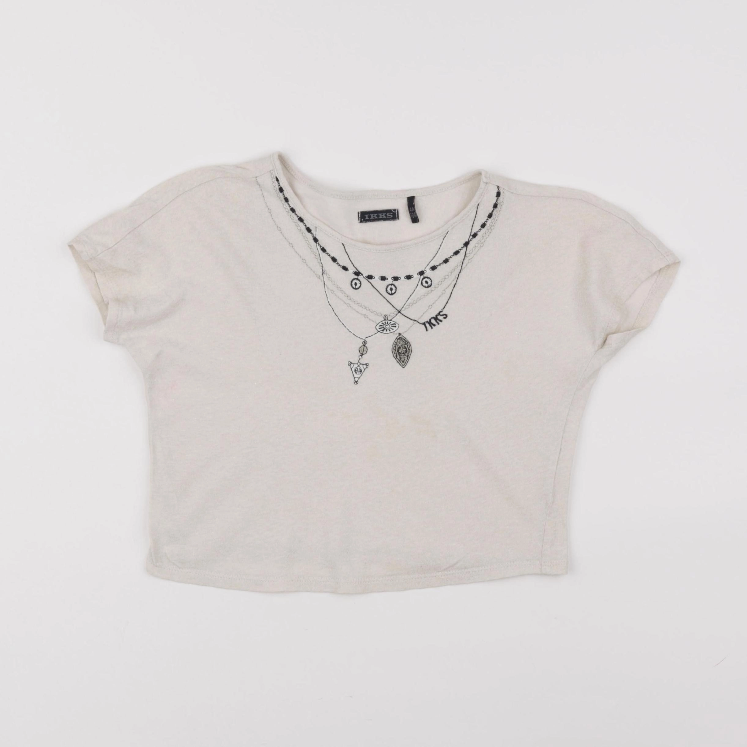 IKKS - tee-shirt or - 4 ans