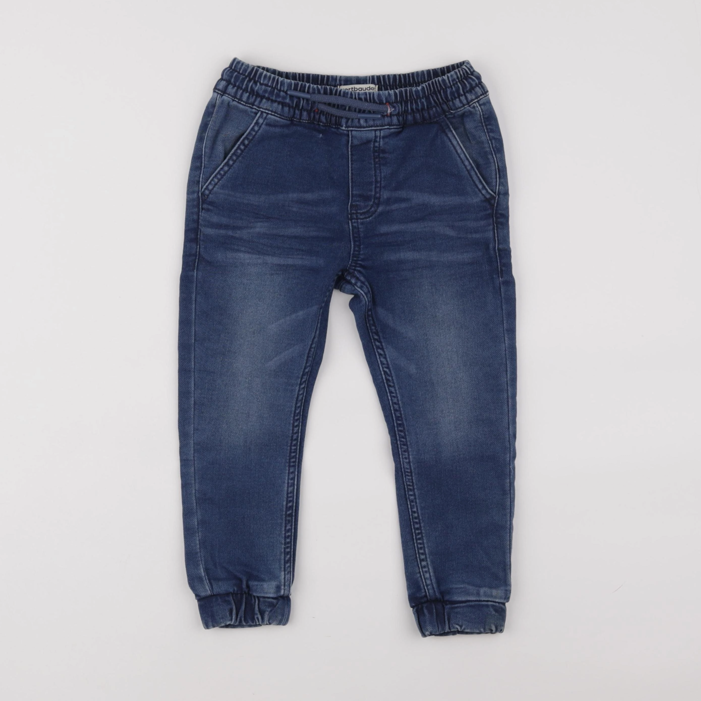 Vertbaudet - pantalon bleu - 4 ans