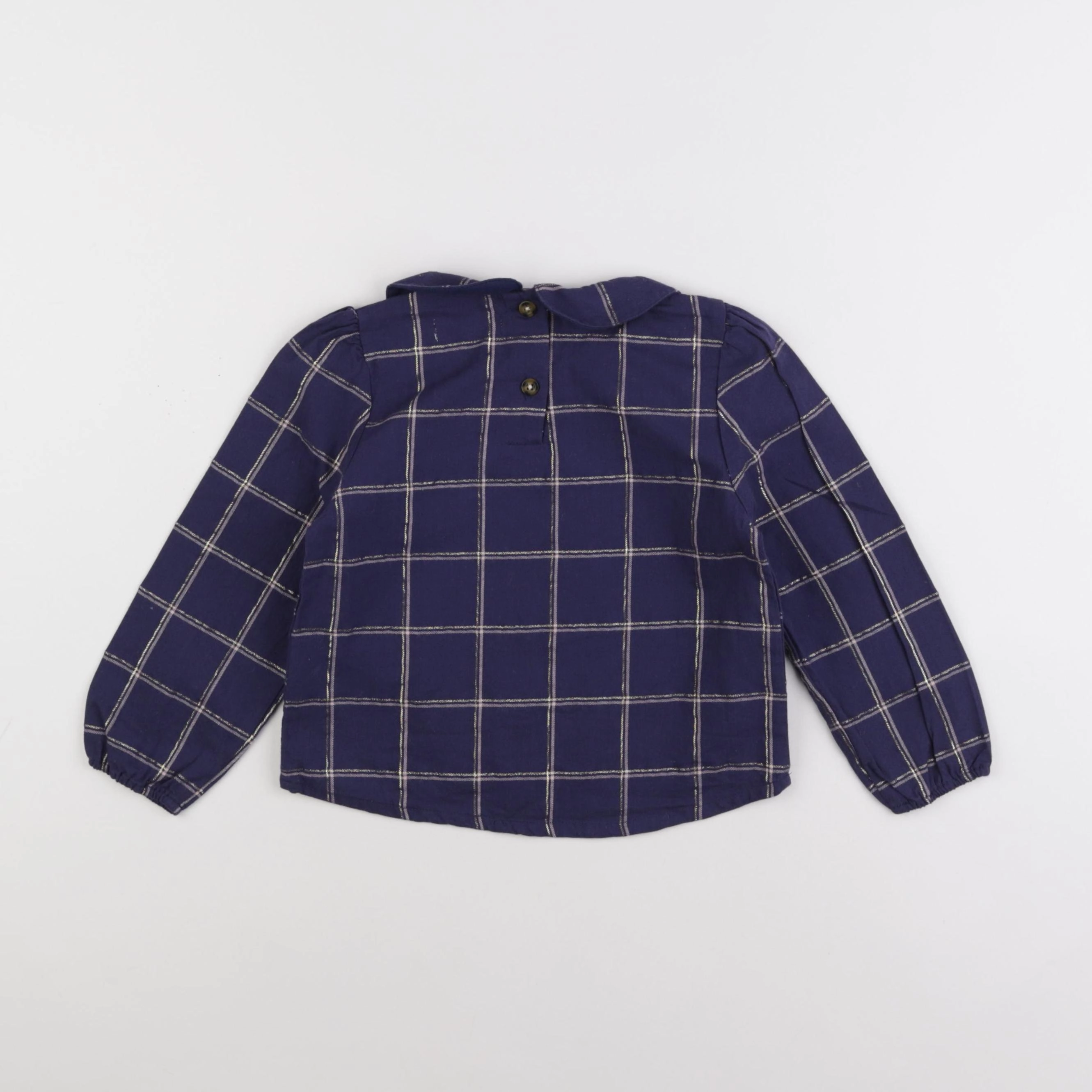 Cadet Rousselle - blouse bleu, or - 4 ans