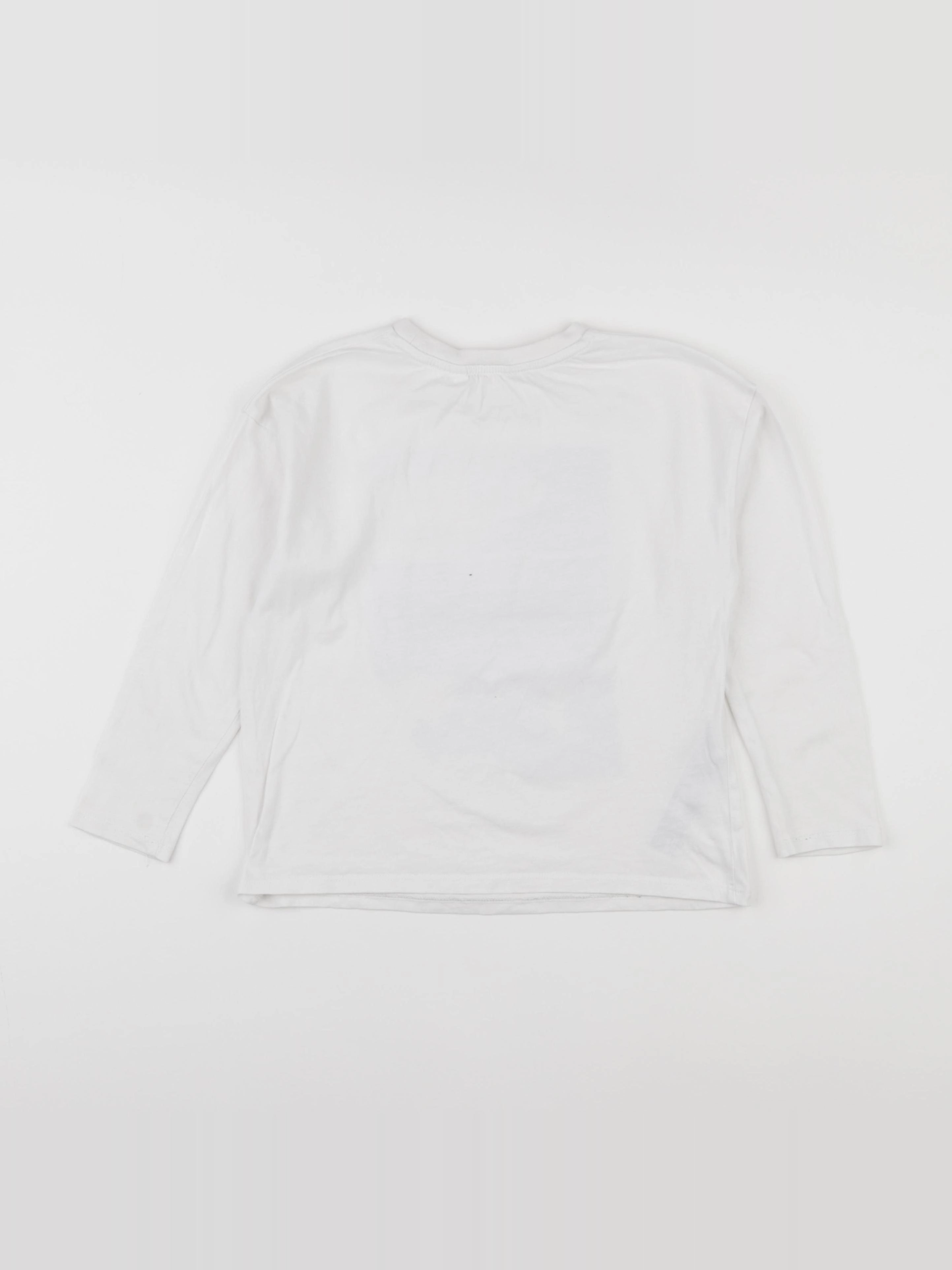 Mango - tee-shirt blanc - 2/3 ans