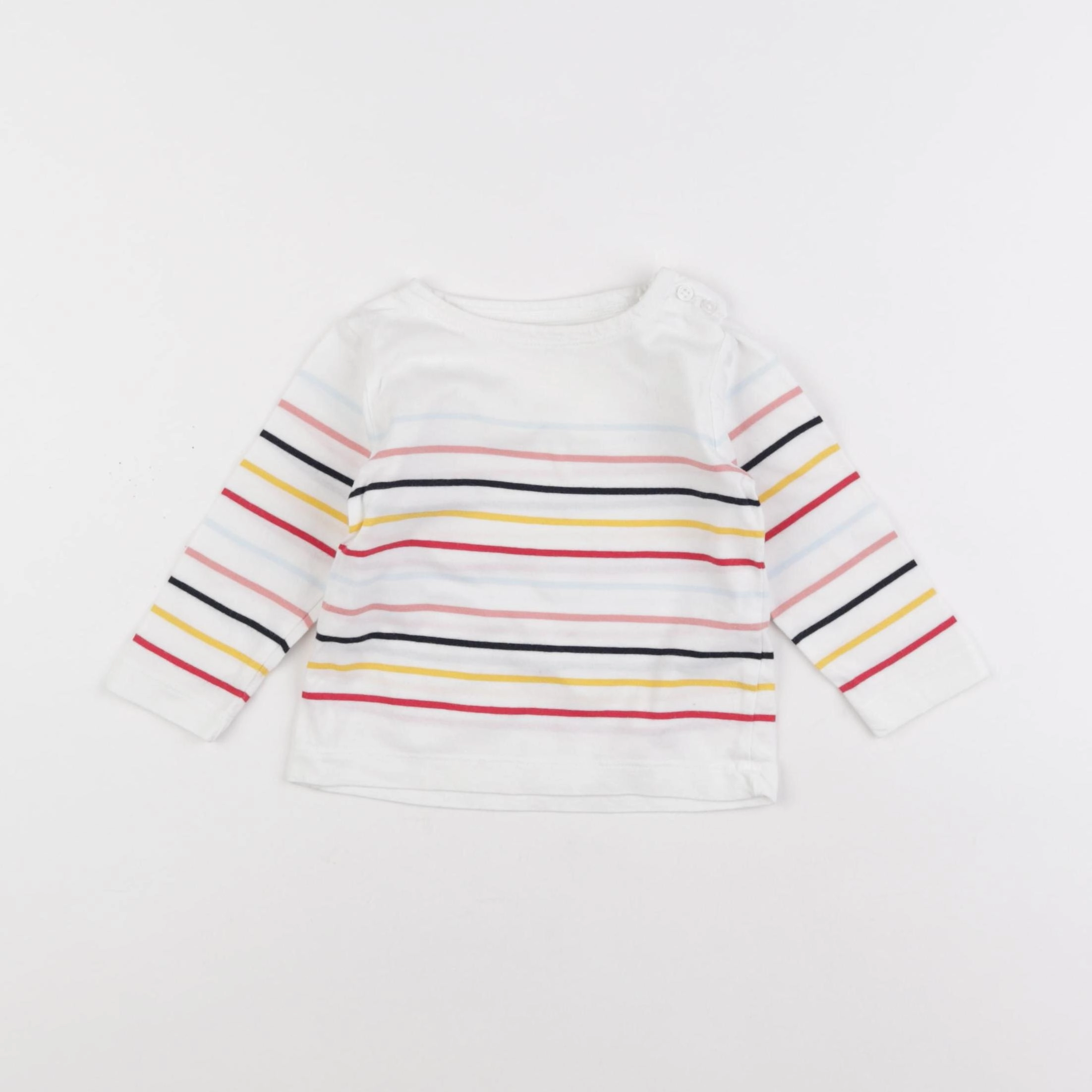 Boutchou - tee-shirt multicolore - 6 mois