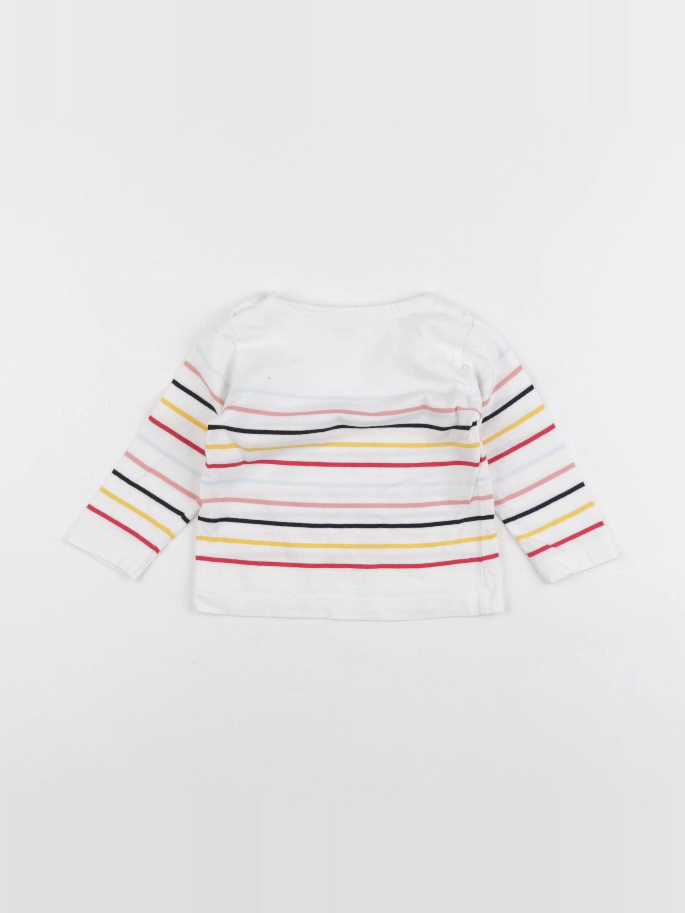 Boutchou - tee-shirt multicolore - 6 mois