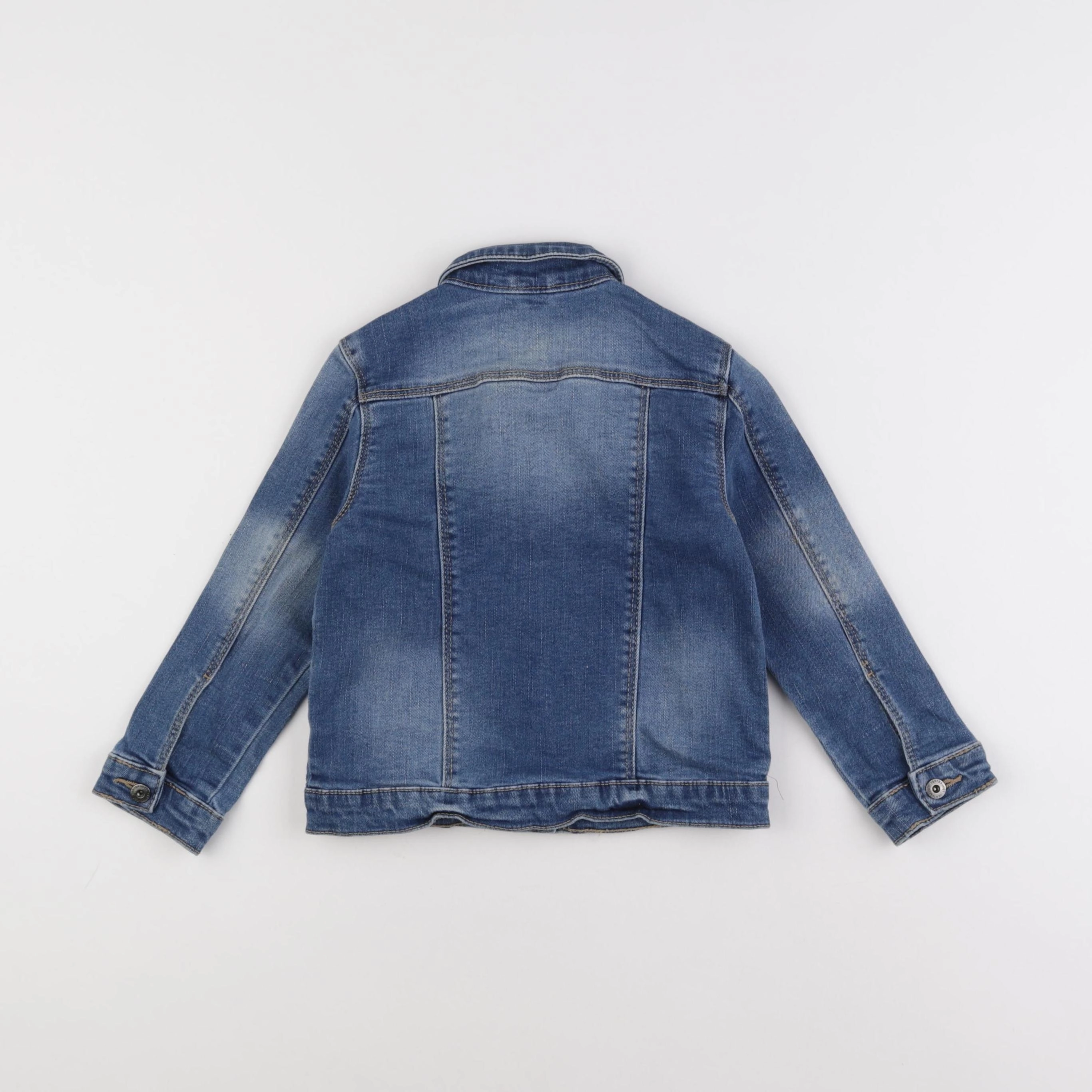 Vertbaudet - veste bleu - 4 ans