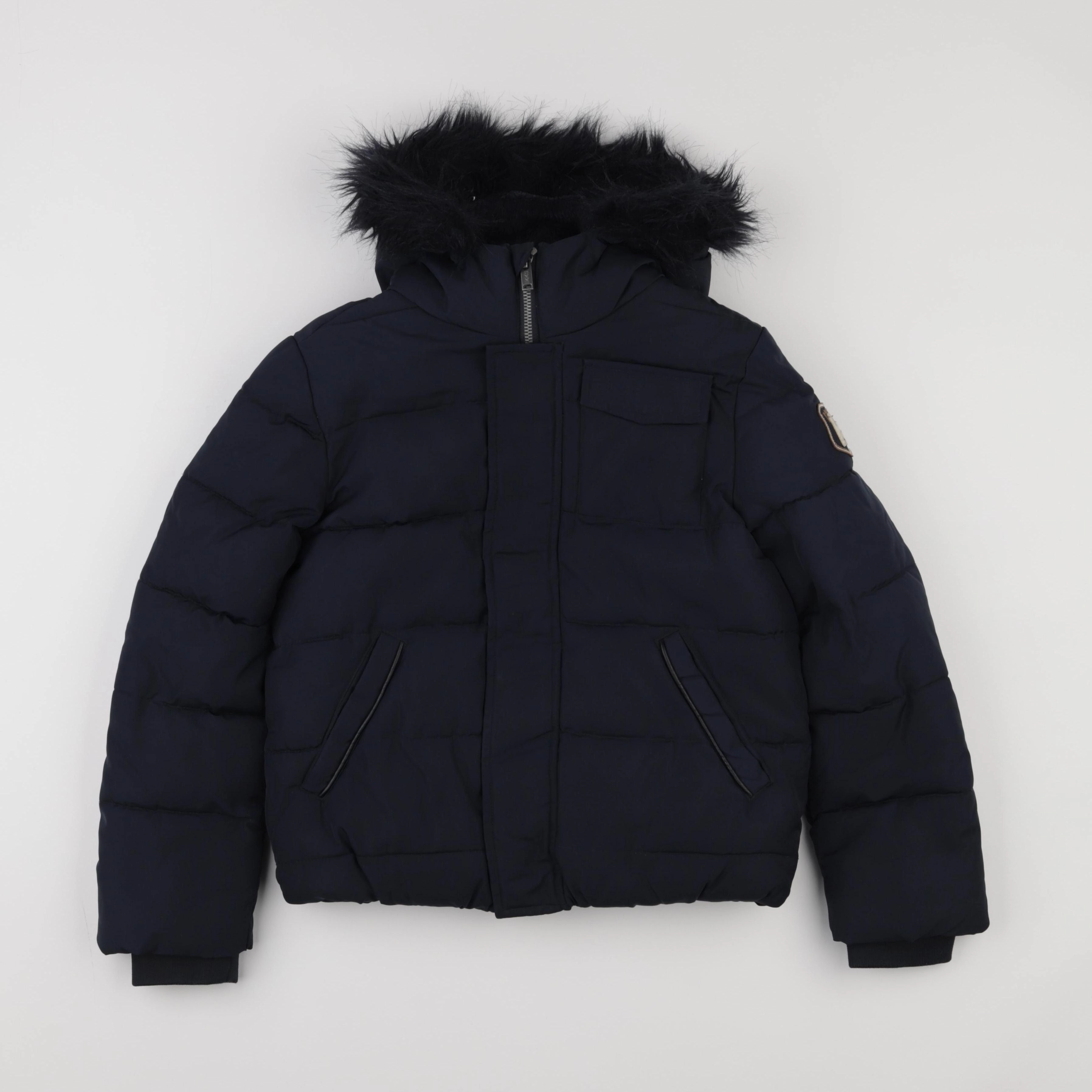 IKKS - doudoune bleu - 10 ans