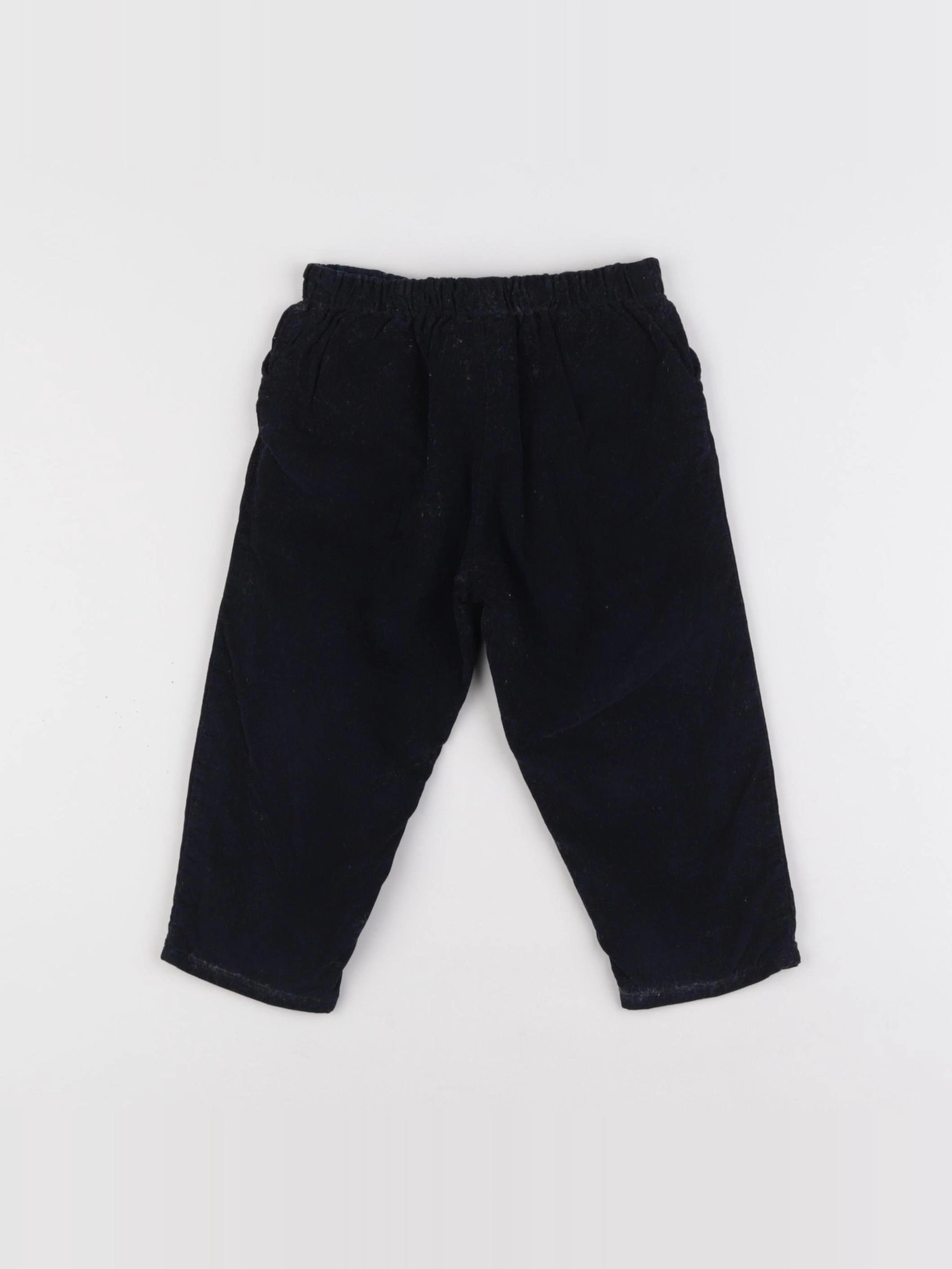 Jacadi - pantalon bleu - 18 mois