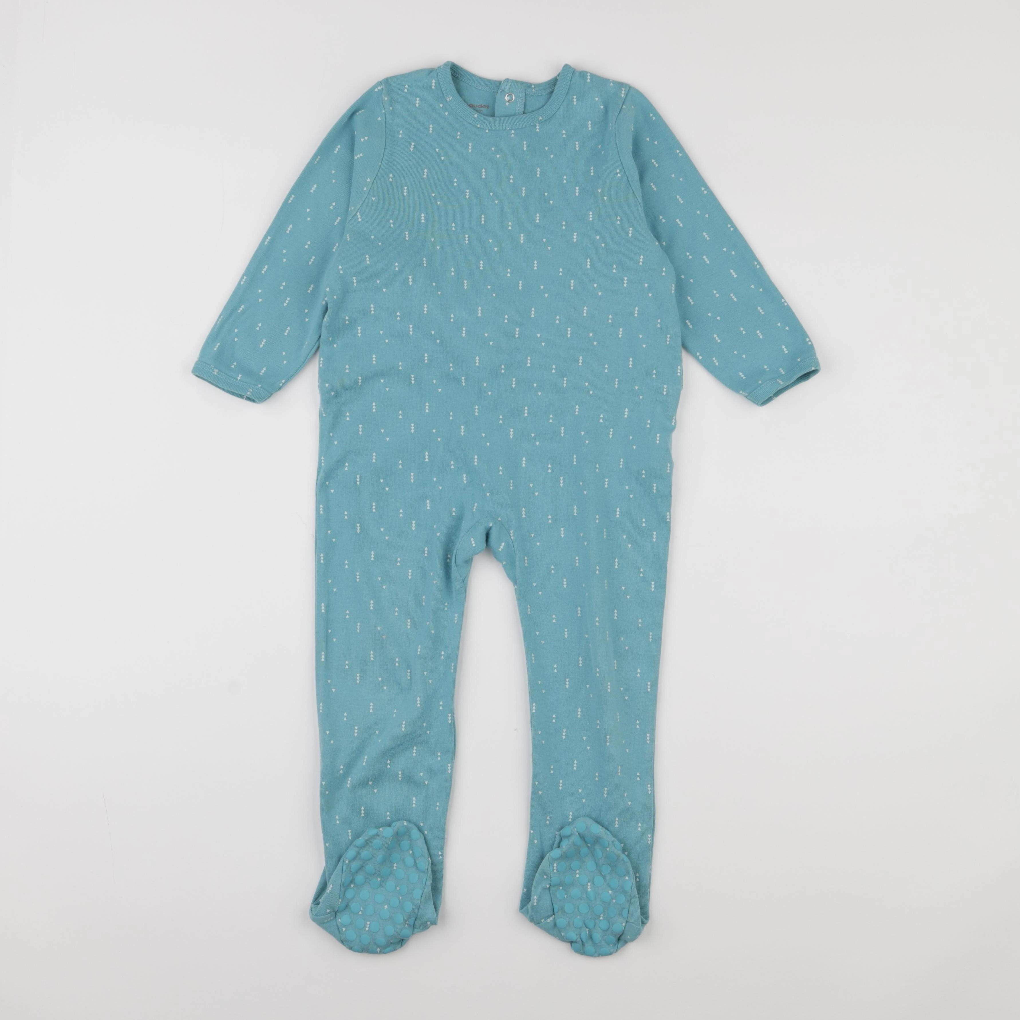 Vertbaudet - pyjama coton bleu - 3 ans