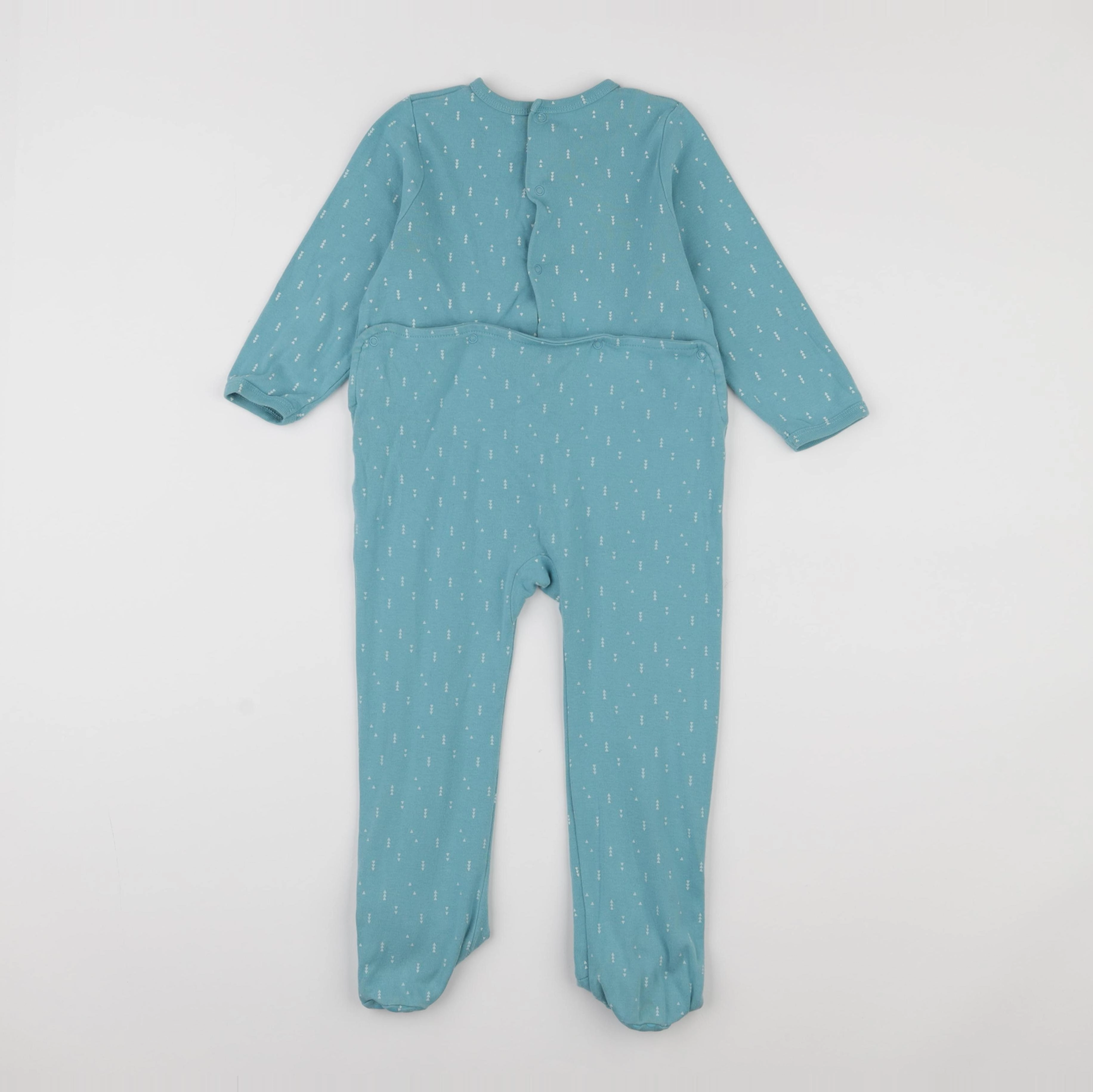 Vertbaudet - pyjama coton bleu - 3 ans