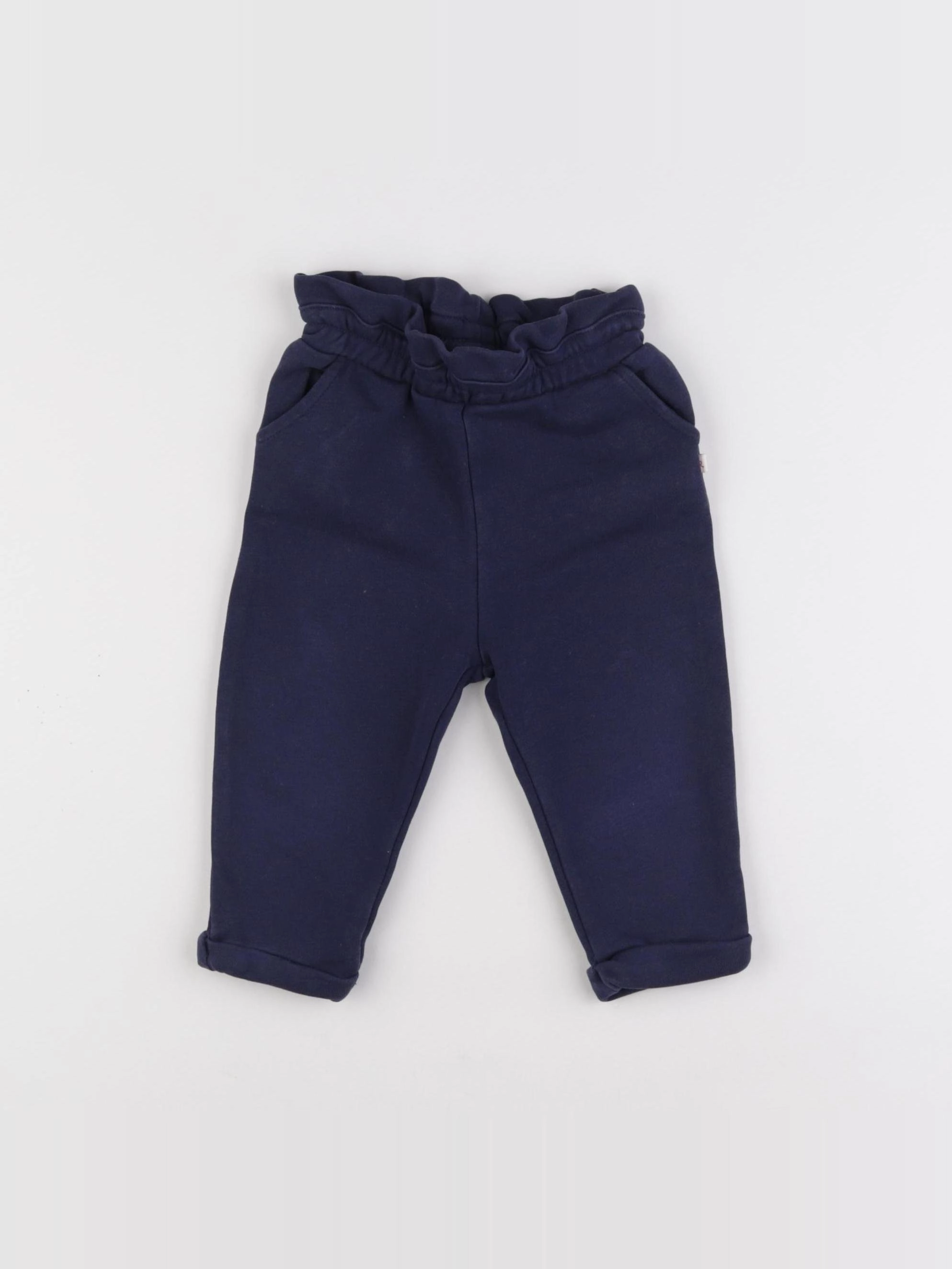 Cadet Rousselle - pantalon bleu - 12 mois