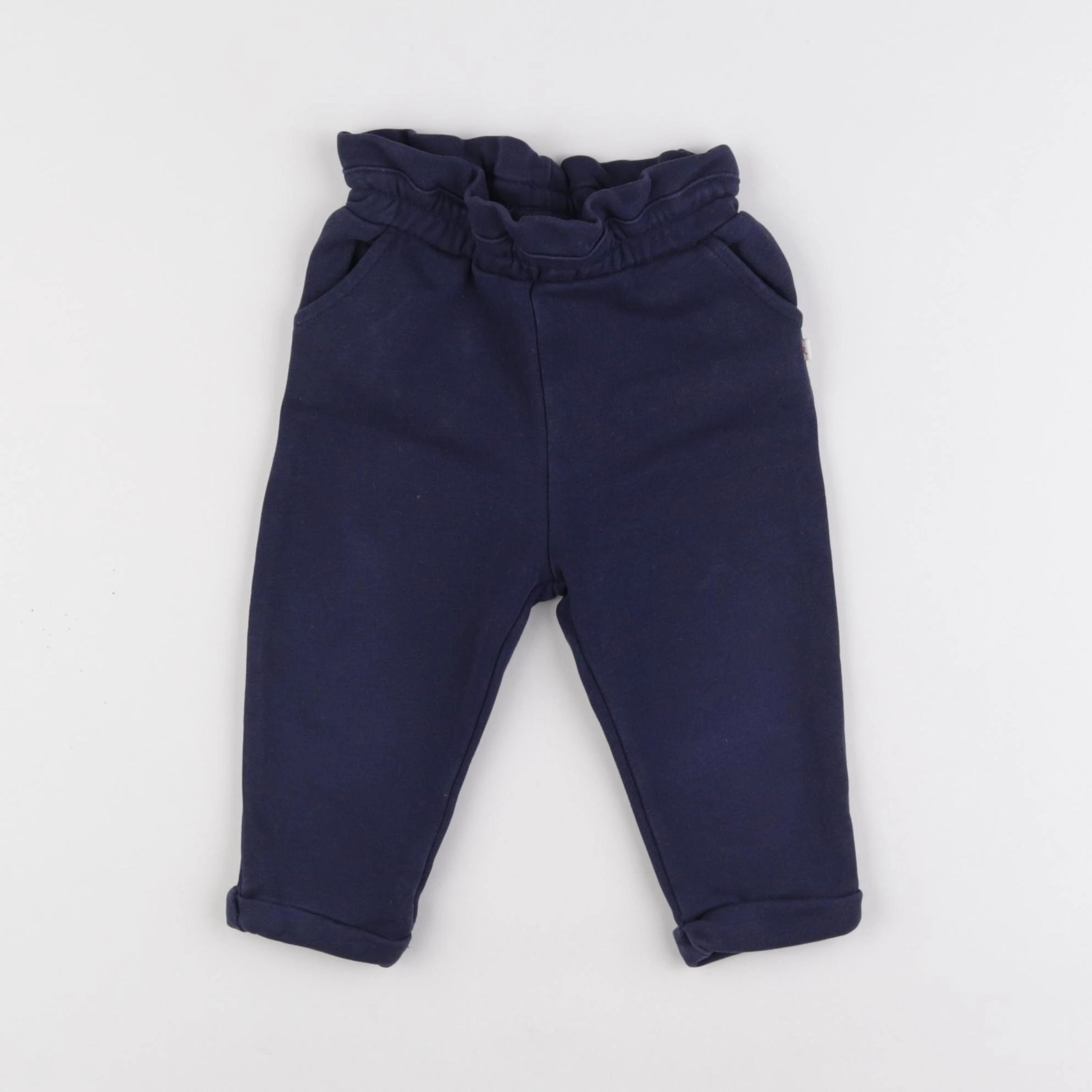 Cadet Rousselle - pantalon bleu - 12 mois