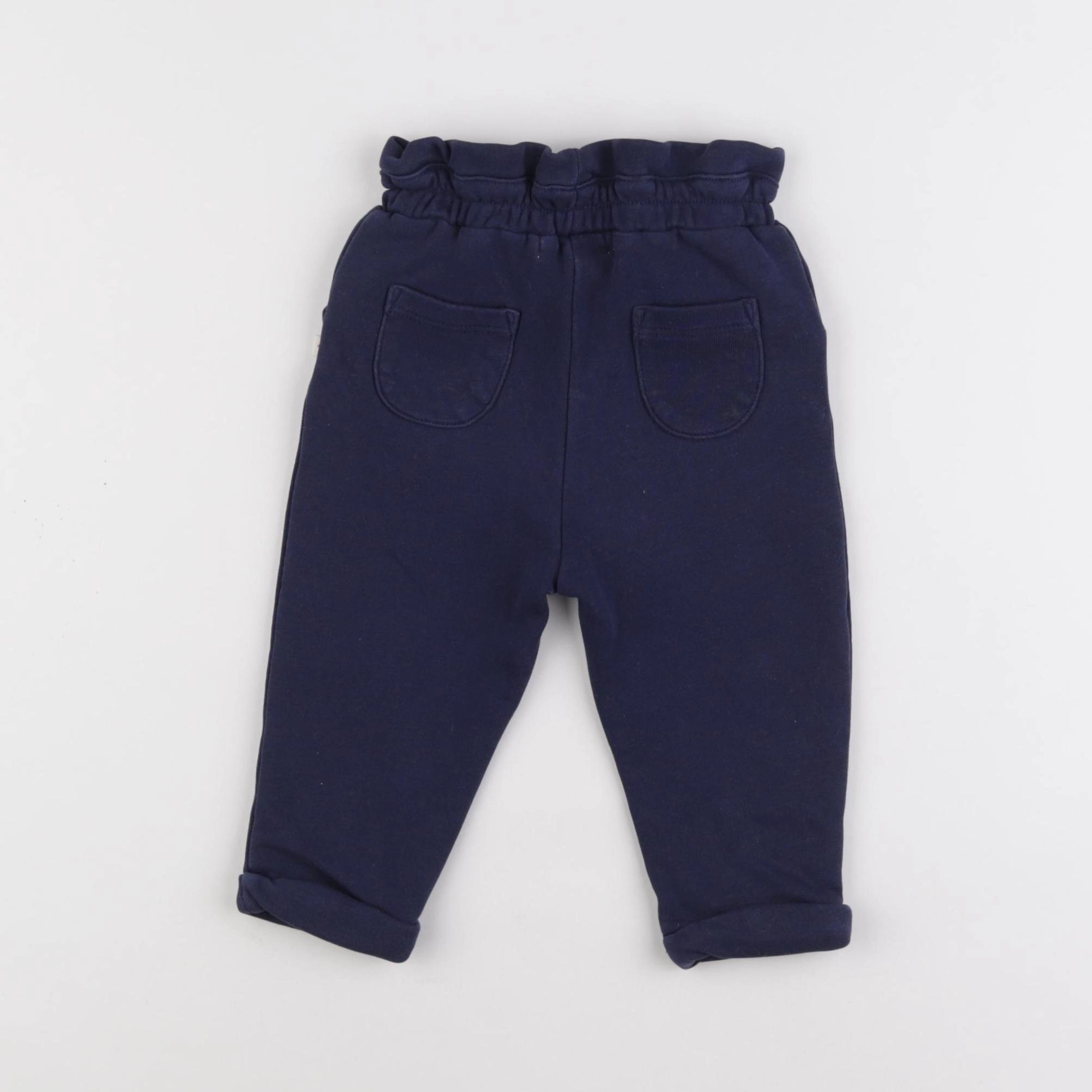 Cadet Rousselle - pantalon bleu - 12 mois