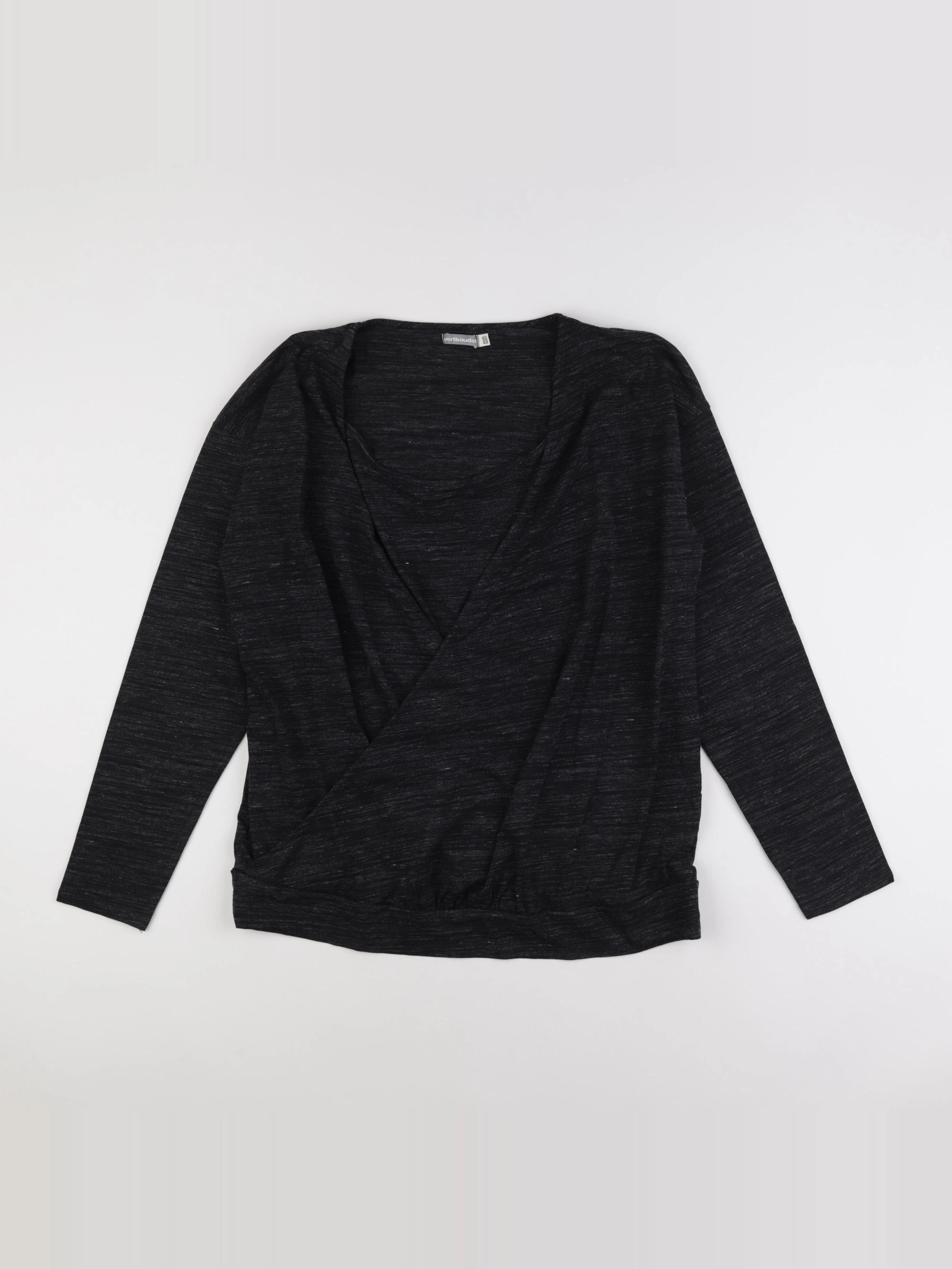Vertbaudet - tee-shirt allaitement, grossesse noir - 46 à 48