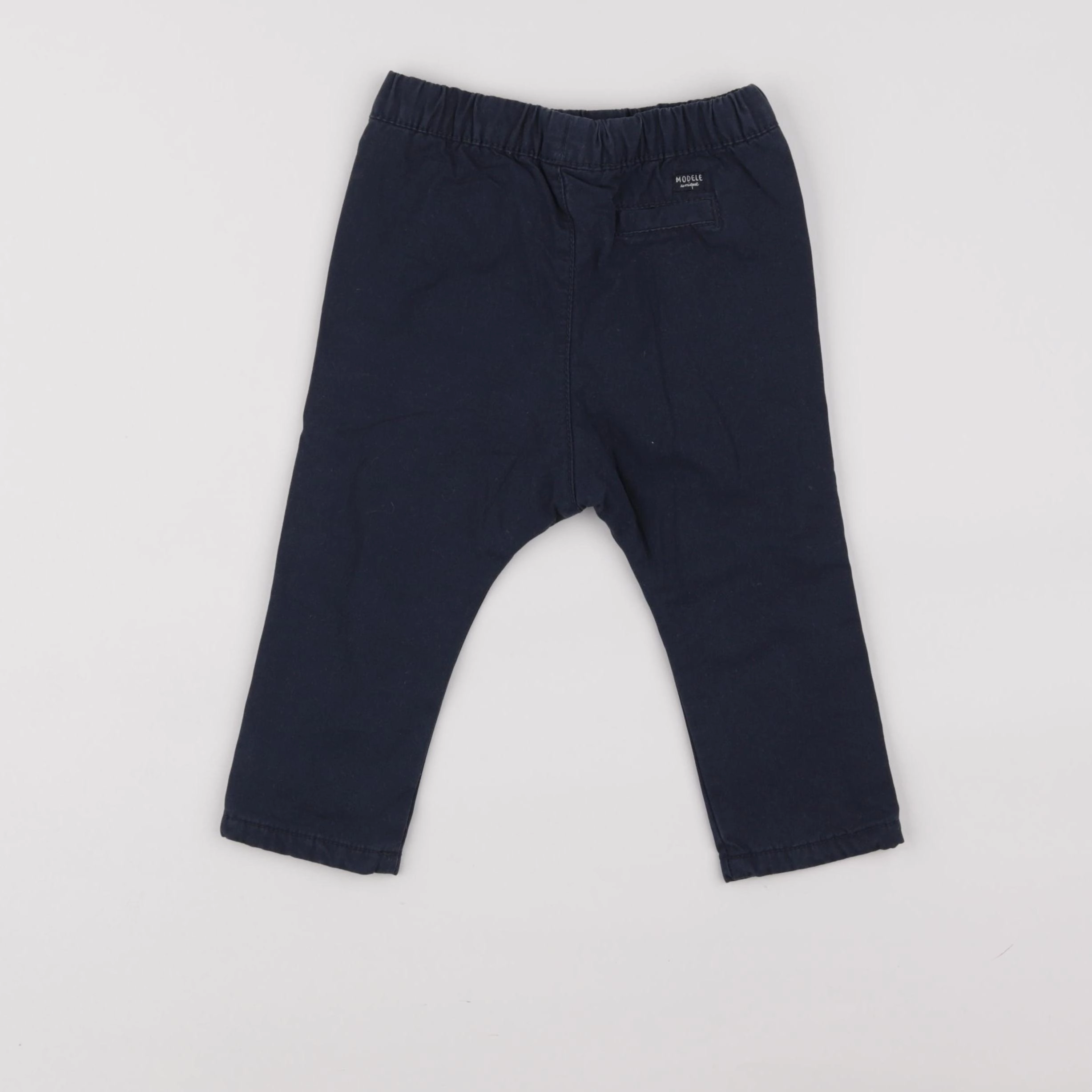 Tape à l'oeil - pantalon doublé bleu - 18 mois