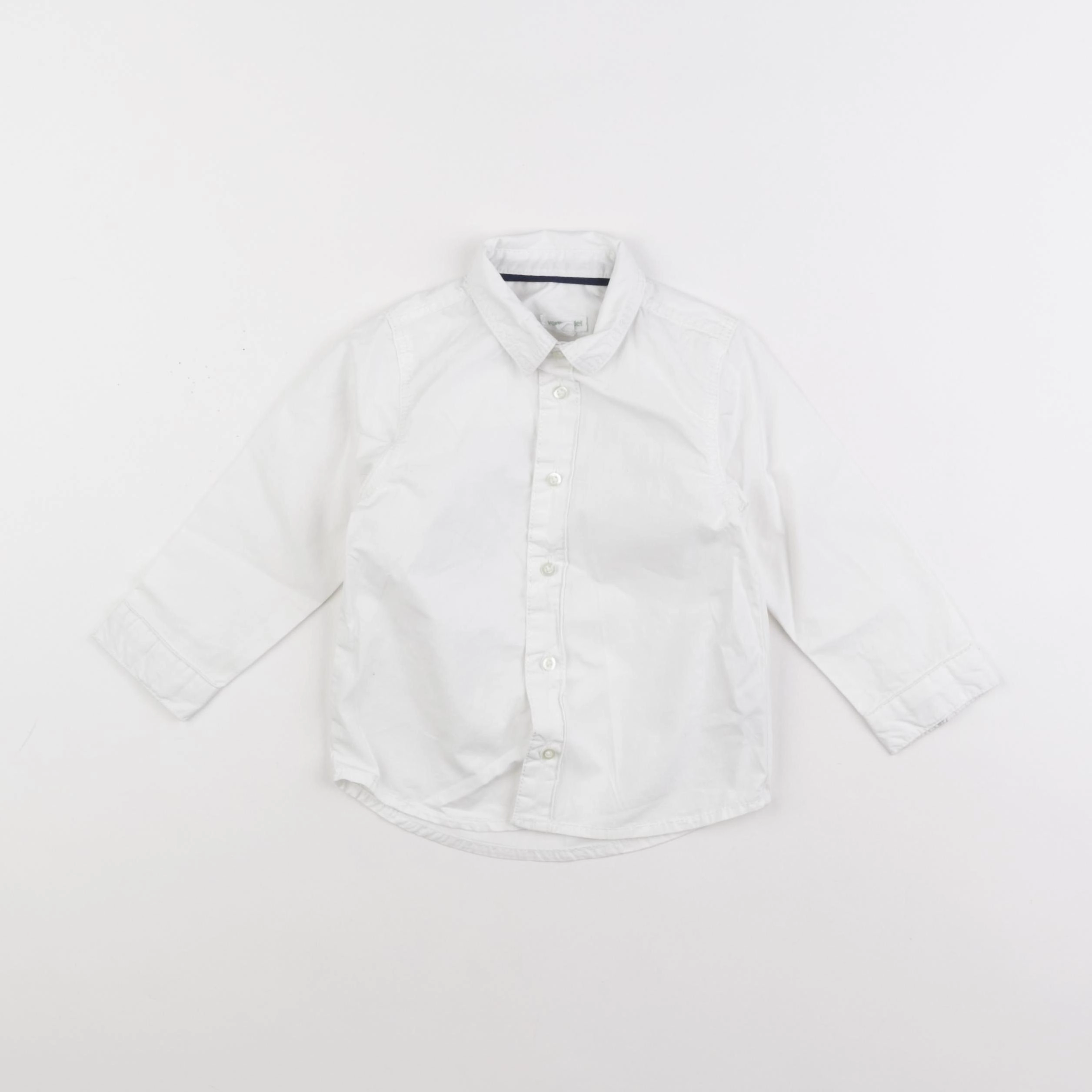 Vertbaudet - chemise blanc - 18 mois