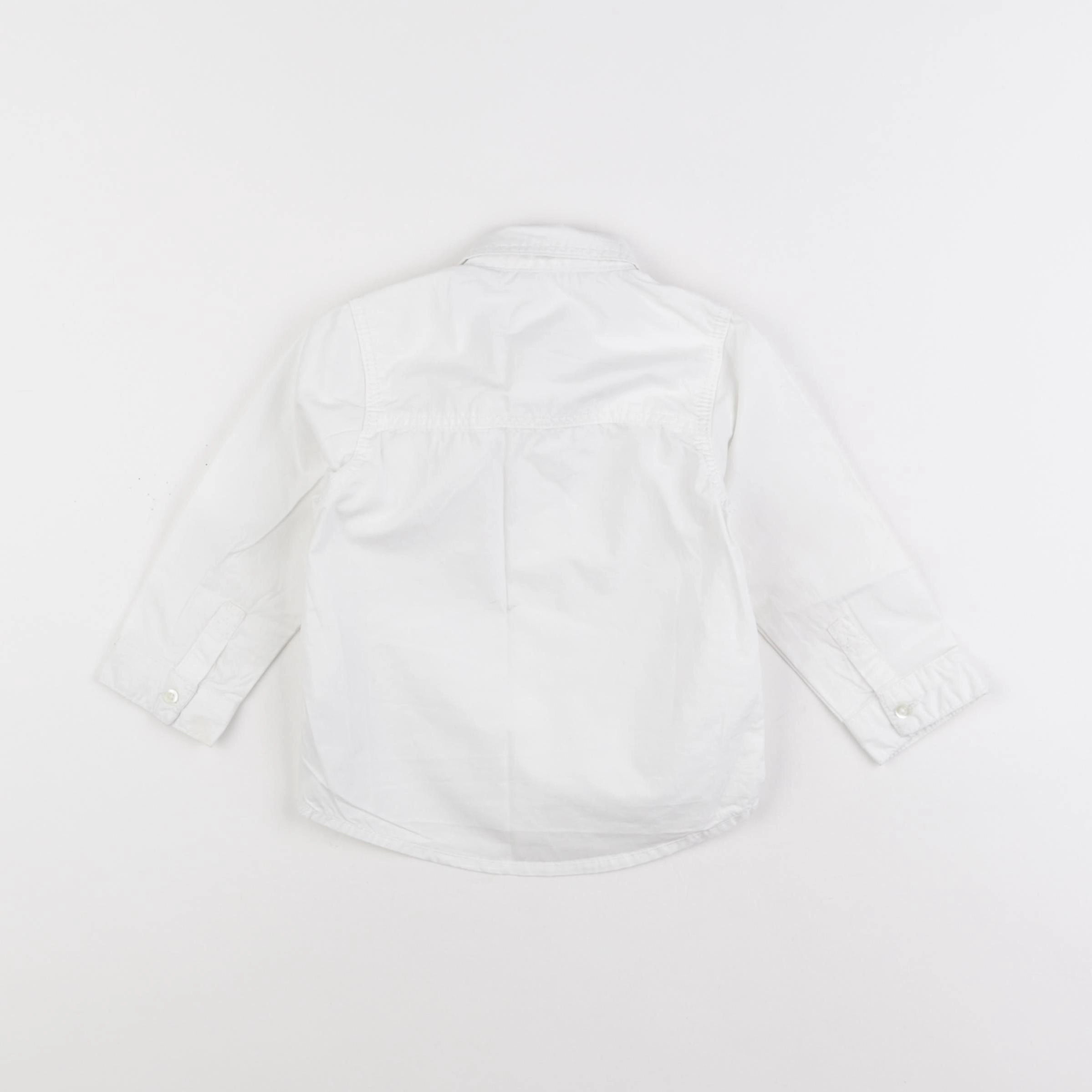 Vertbaudet - chemise blanc - 18 mois