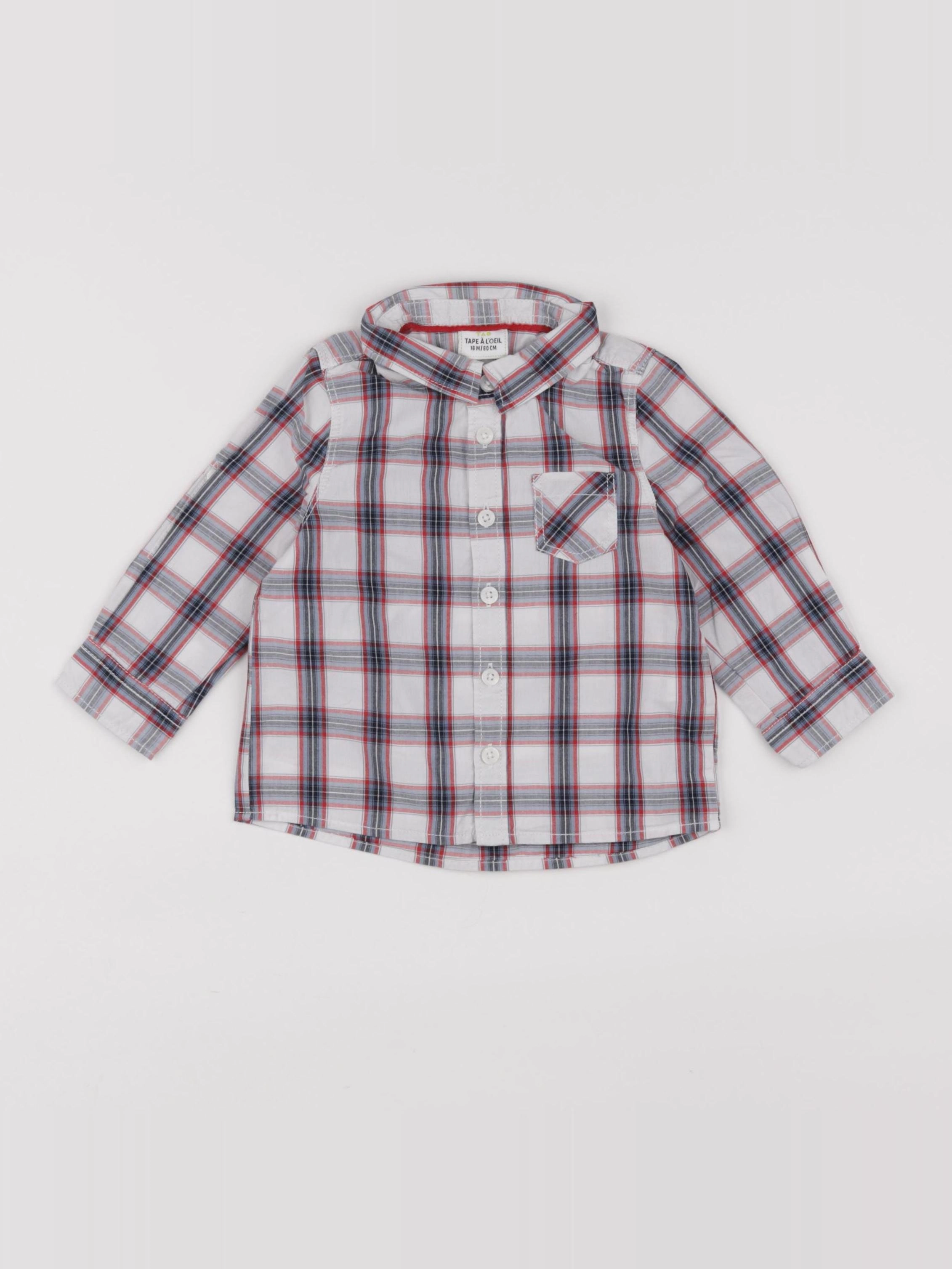 Tape à l'oeil - chemise multicolore - 18 mois