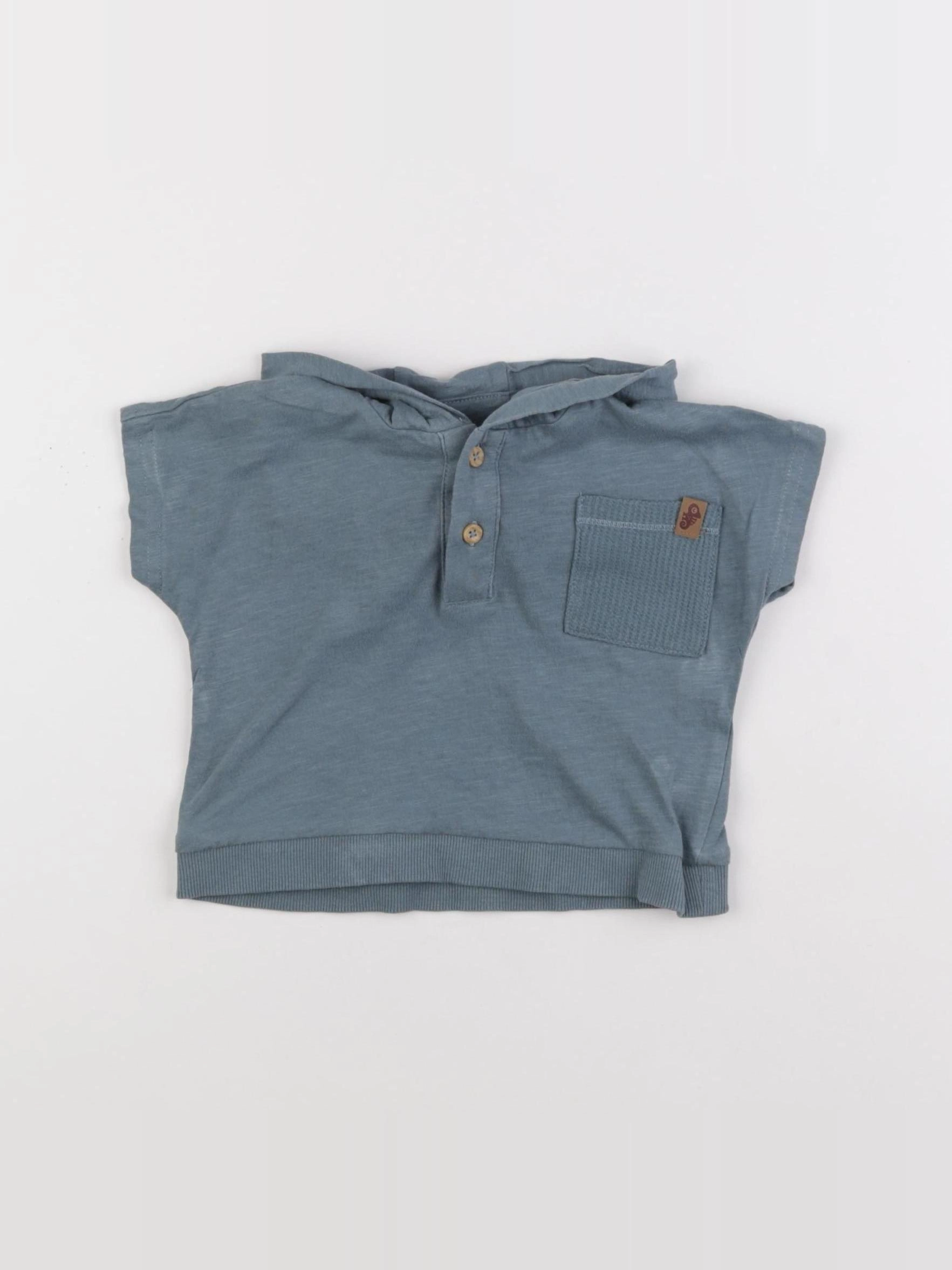 Vertbaudet - tee-shirt vert - 12 mois