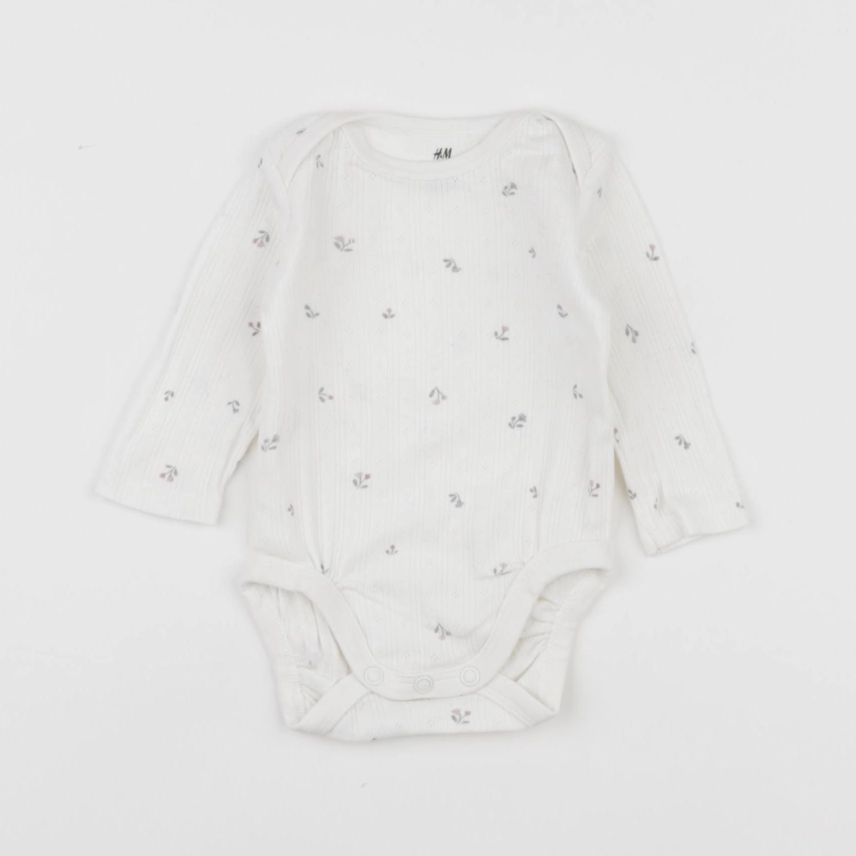 H&M - body blanc - 1 mois
