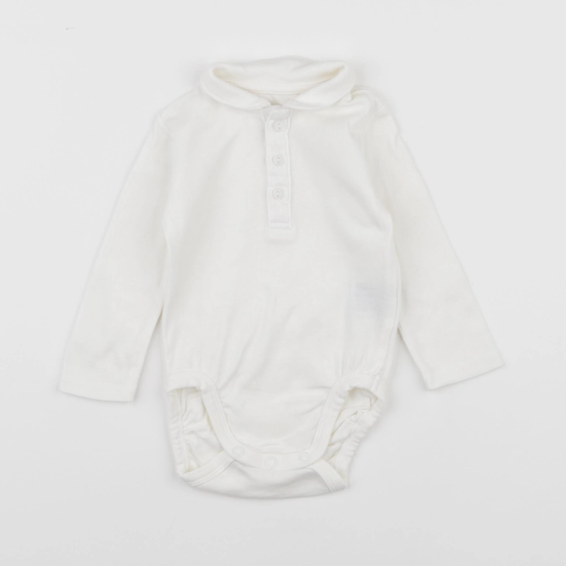 H&M - body à col blanc - 3 mois
