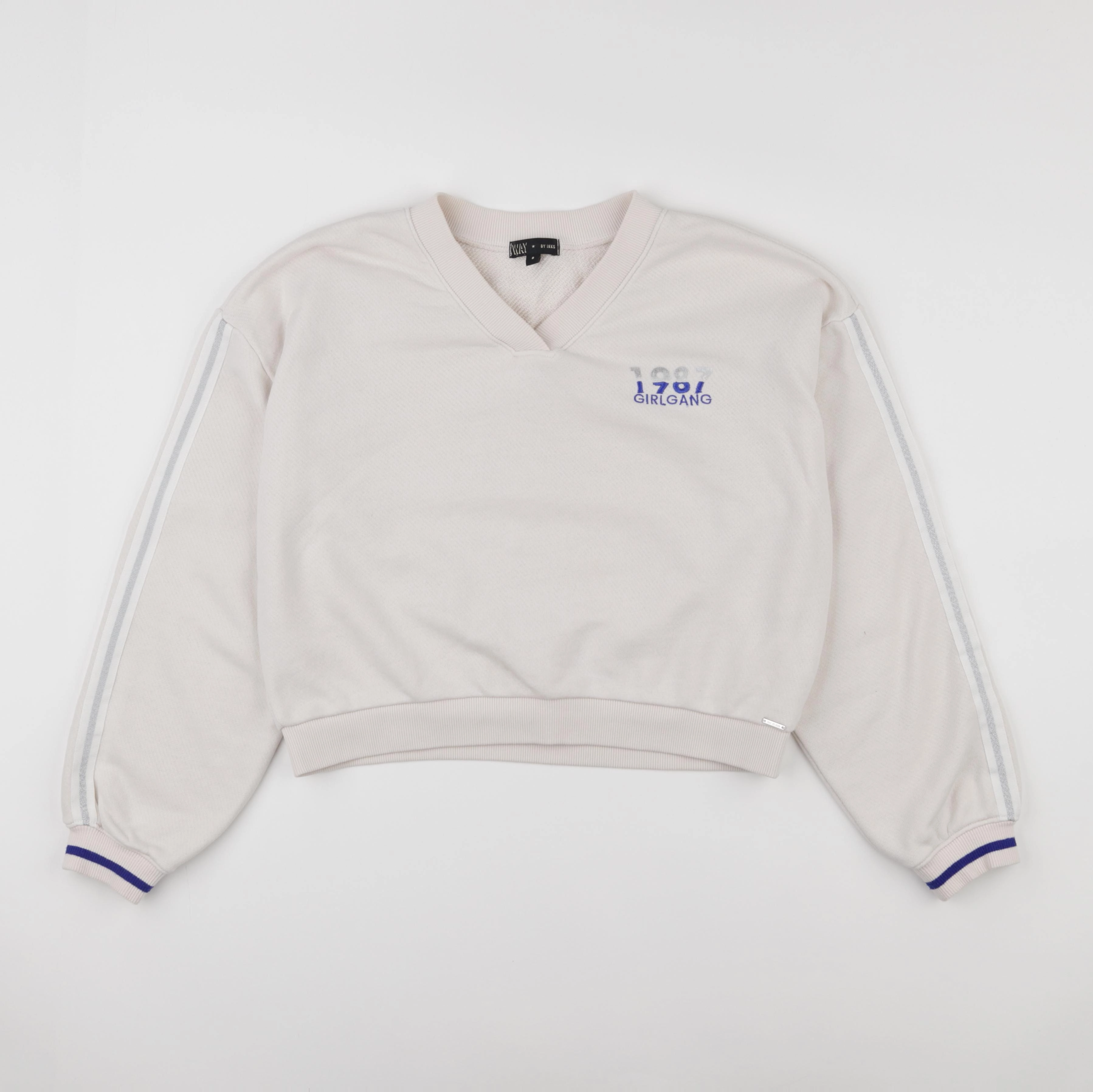 IKKS - sweat beige - 14 ans