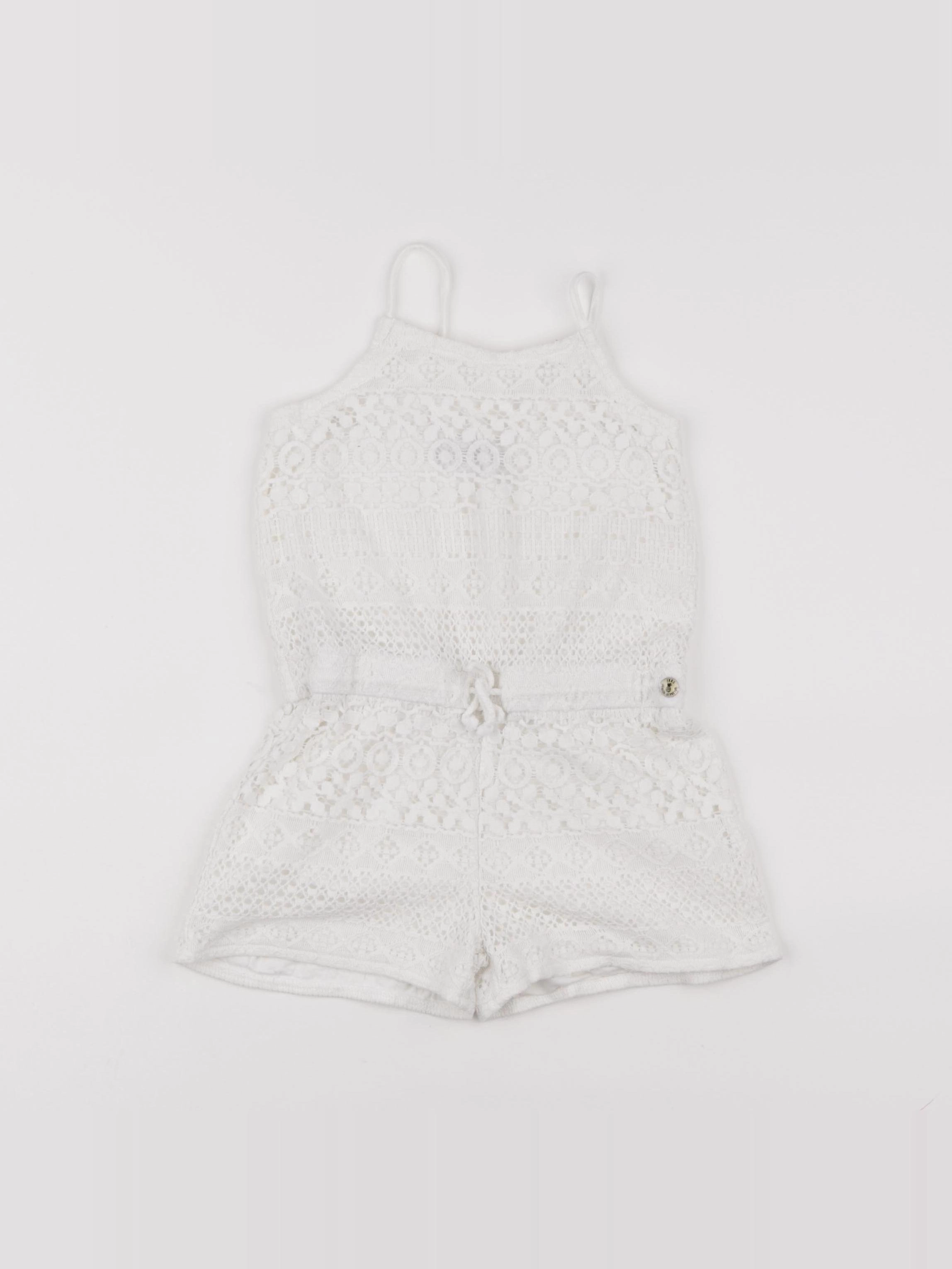 IKKS - combinaison blanc - 4 ans