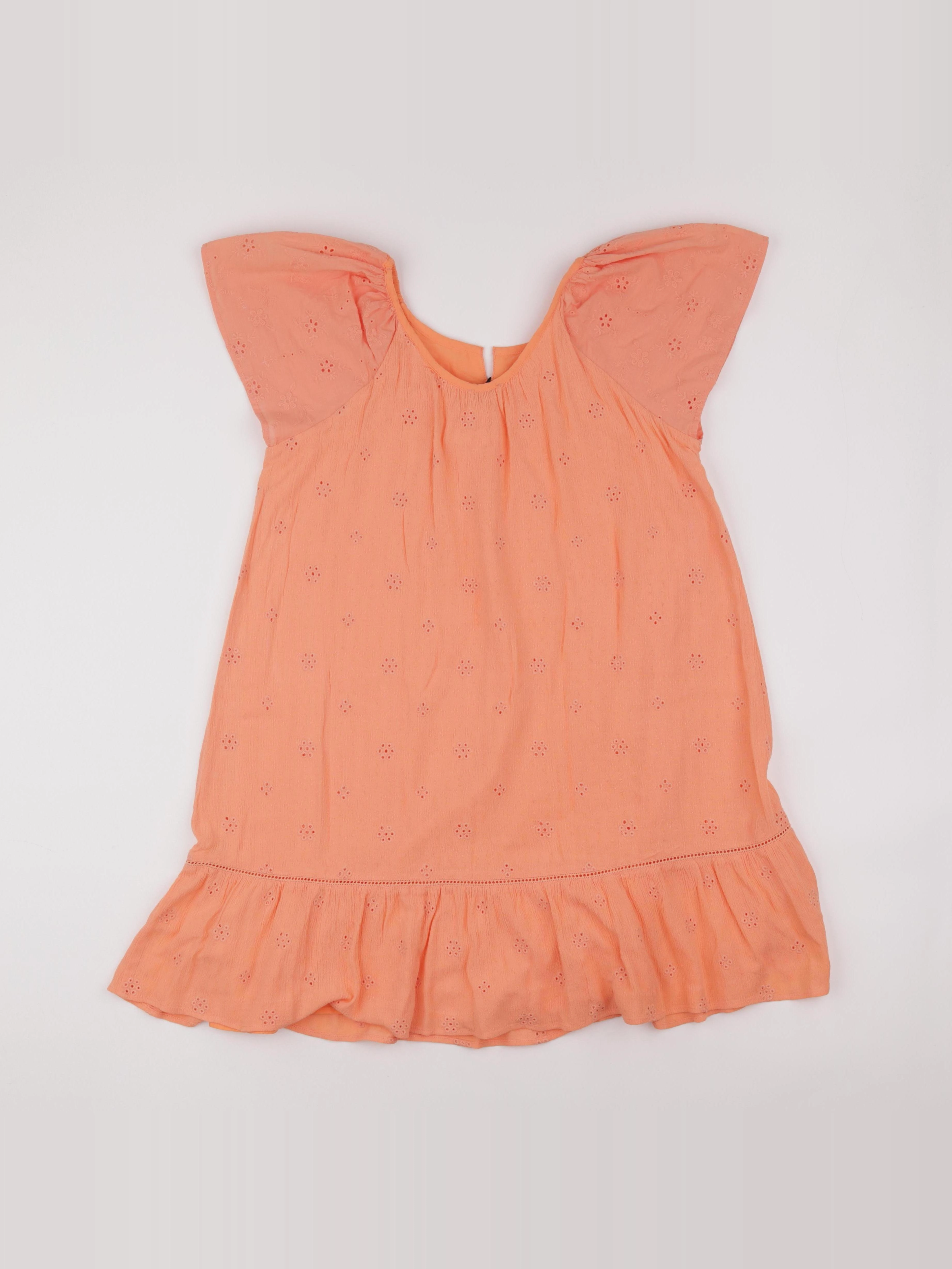 IKKS - robe orange - 12 ans