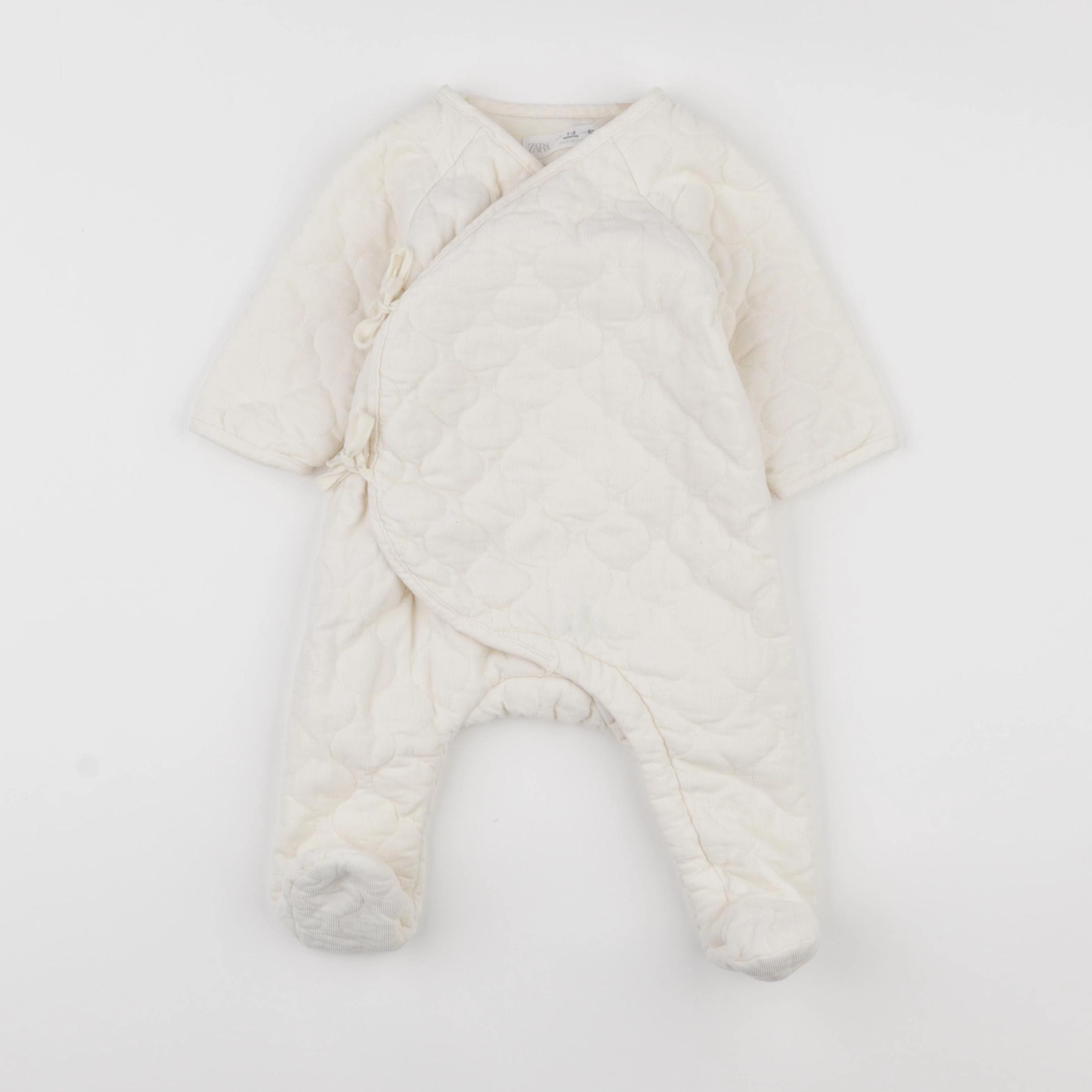 Zara - sur-pyjama beige - 1/3 mois