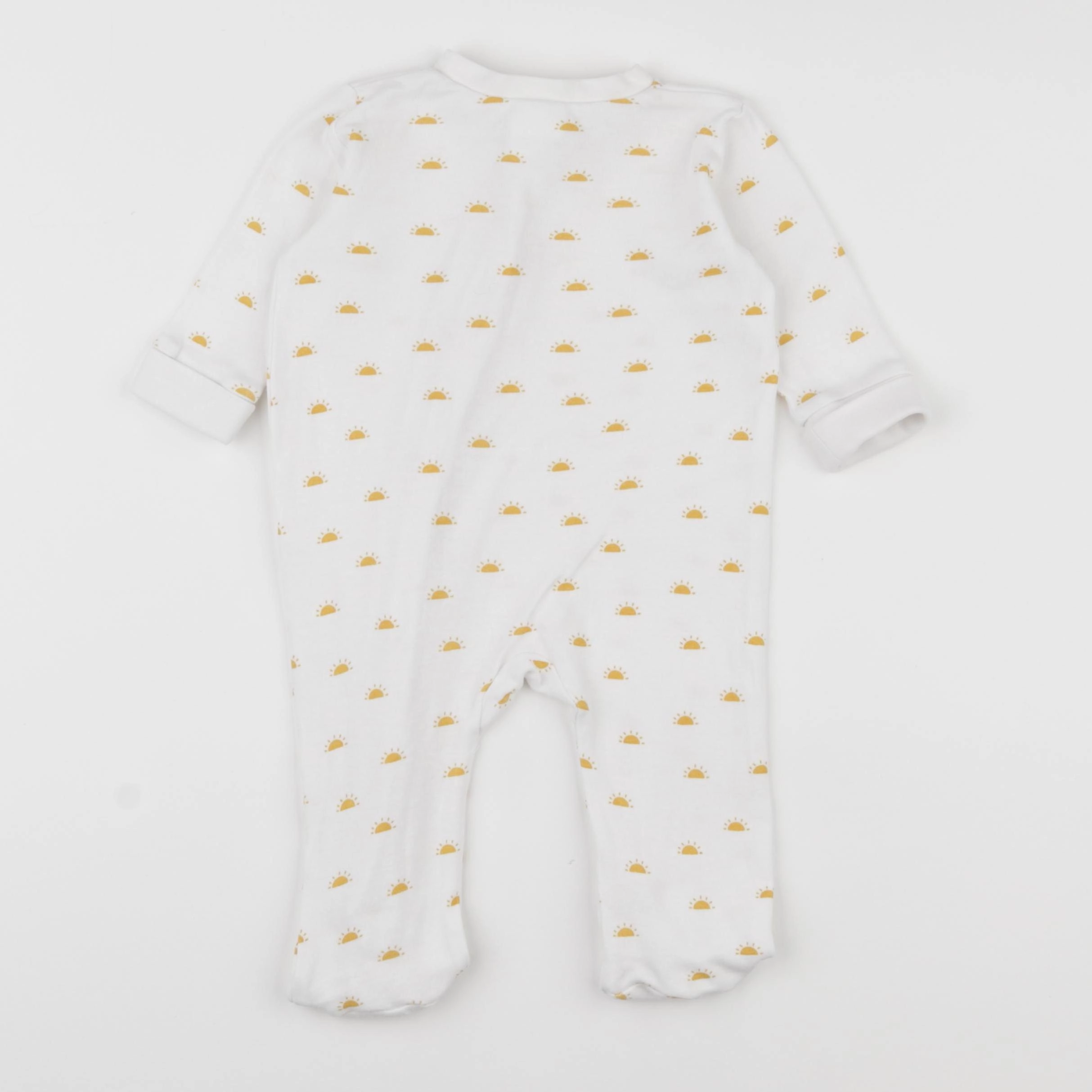Zara - pyjama coton blanc - 6 mois