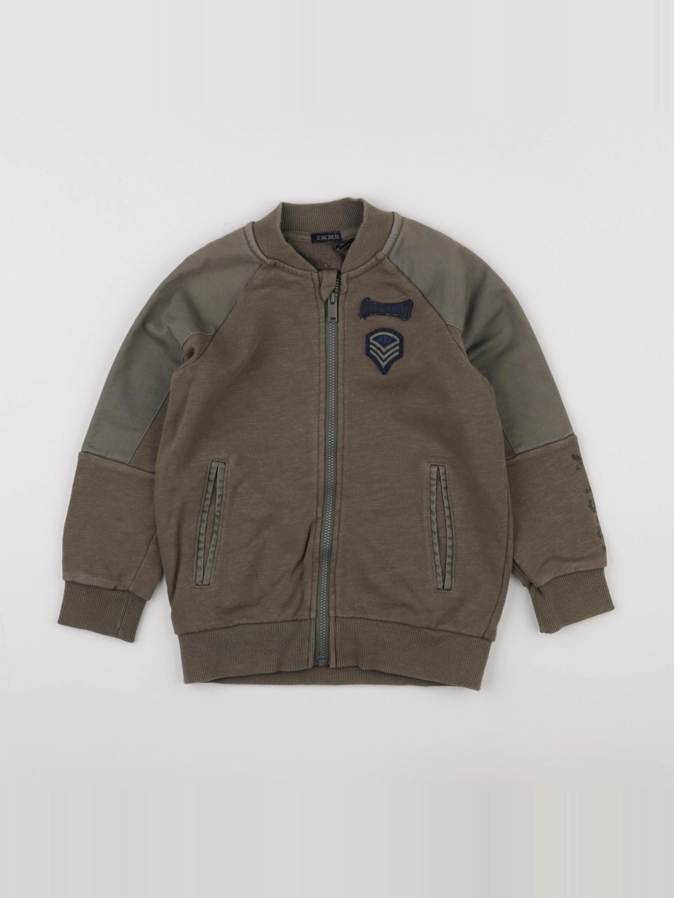 IKKS - sweat vert - 4 ans