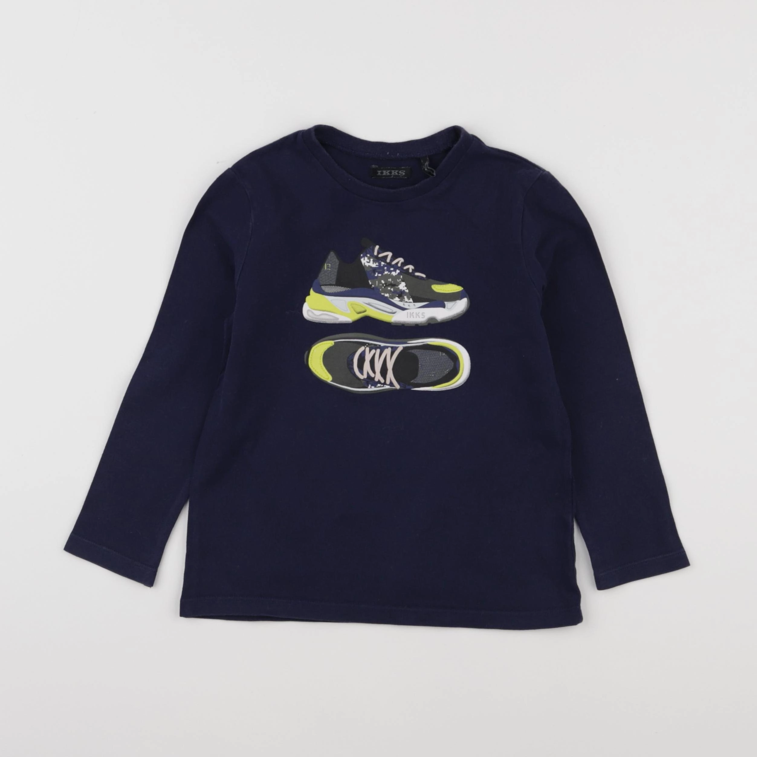 IKKS - tee-shirt bleu - 4 ans