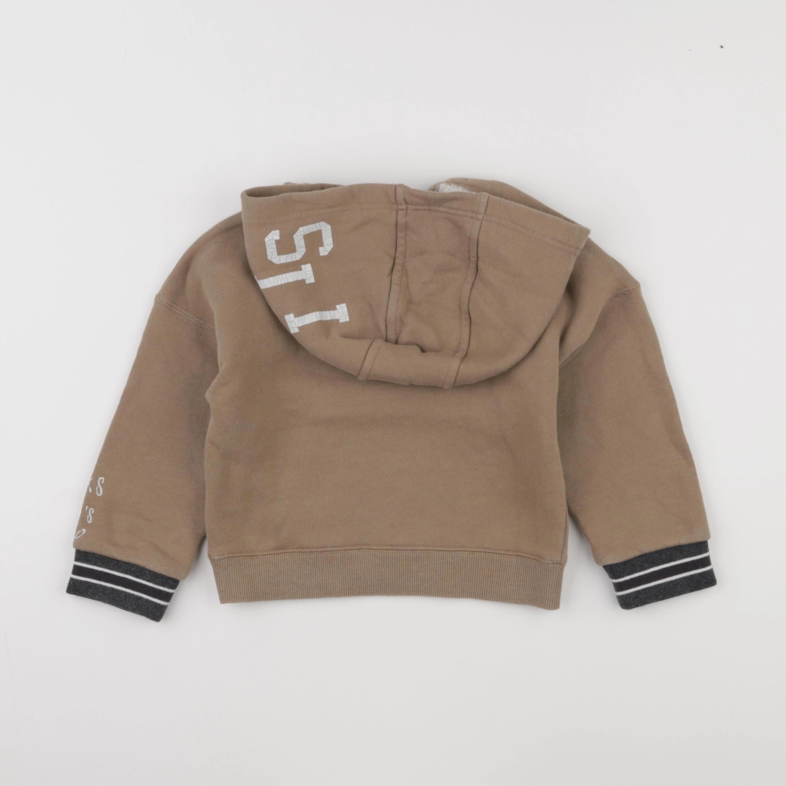 IKKS - sweat marron - 4 ans
