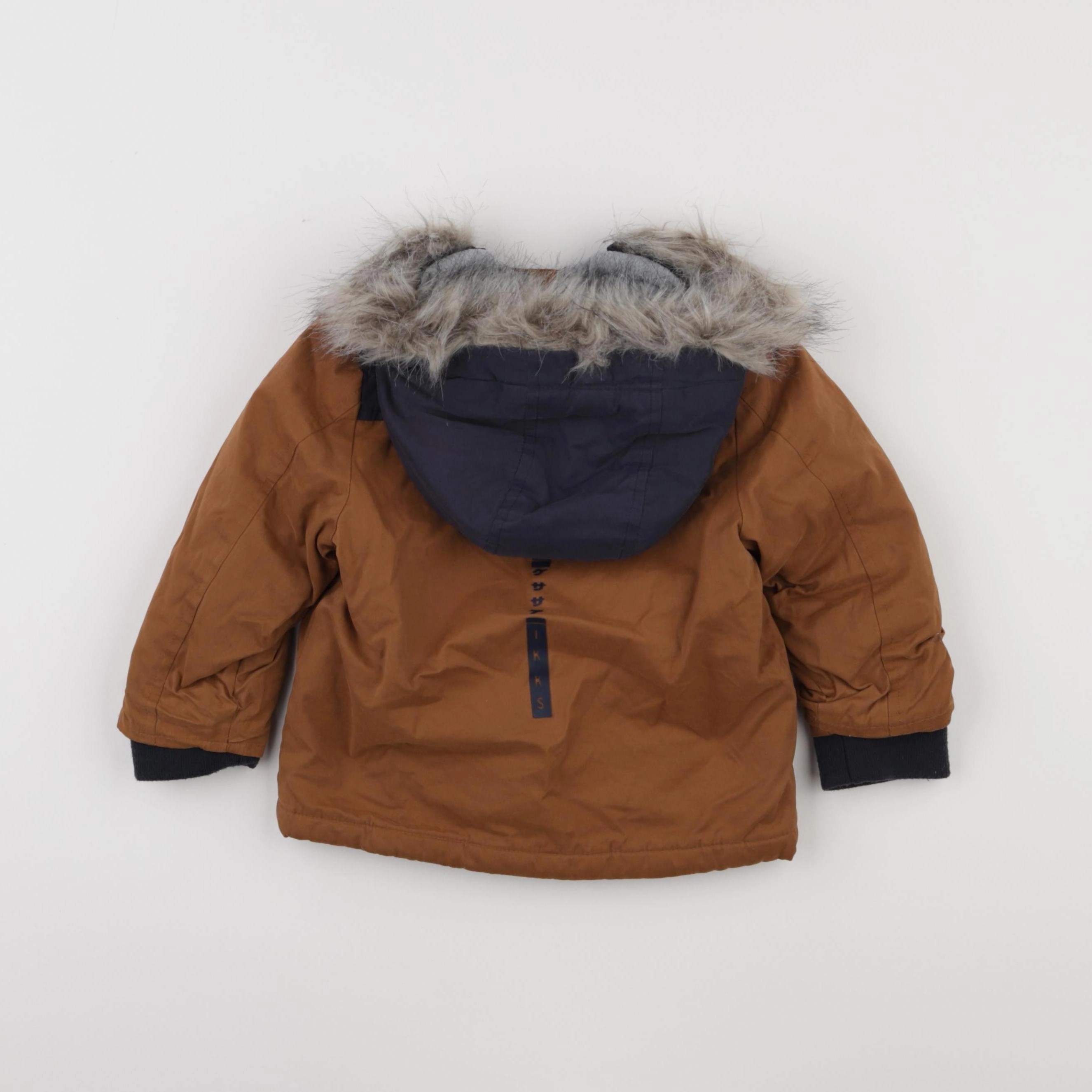 IKKS - manteau marron - 18 mois