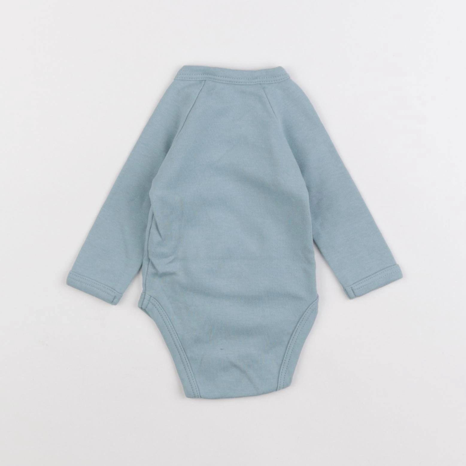 Vertbaudet - body bleu - 1 mois