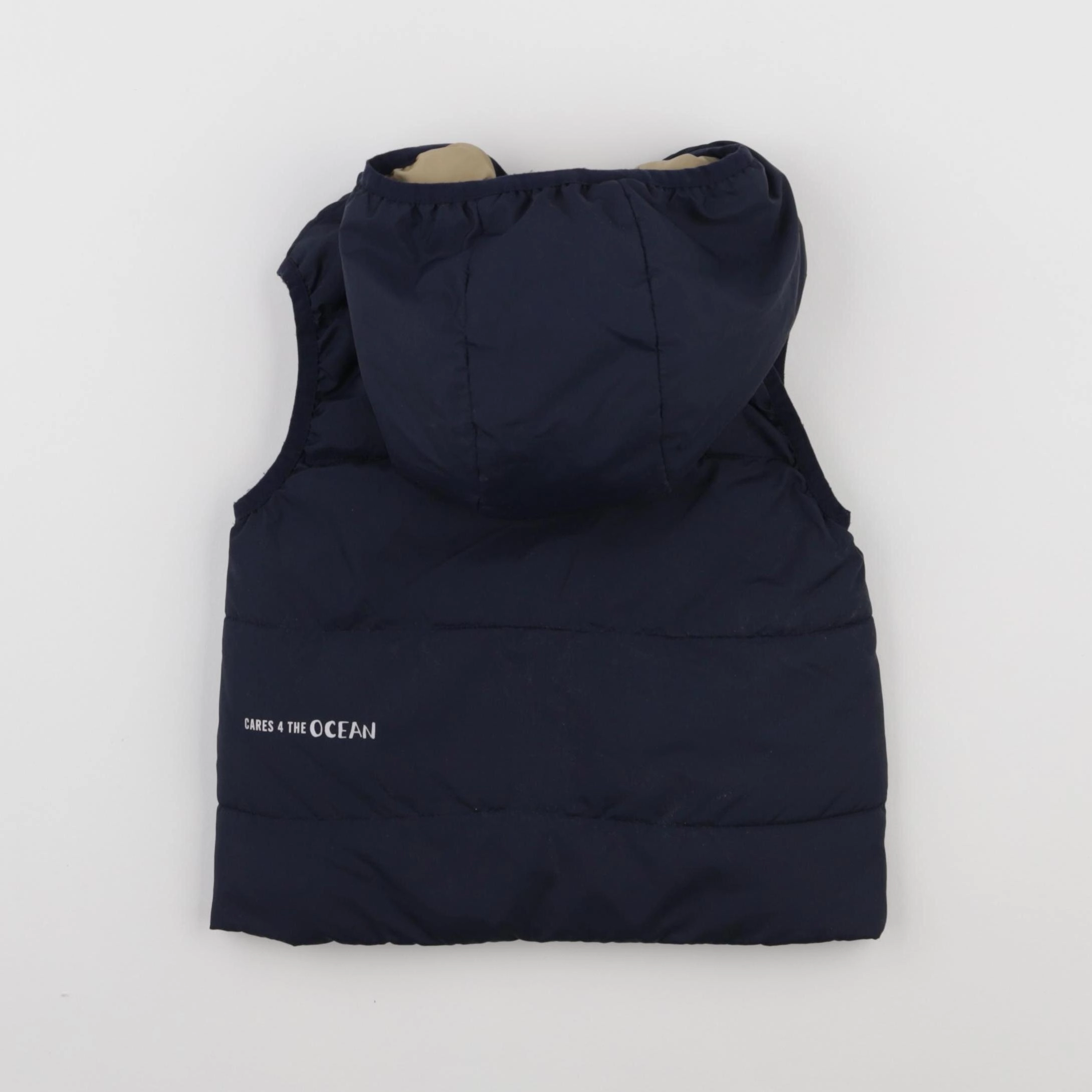 IKKS - doudoune réversible bleu - 3 ans