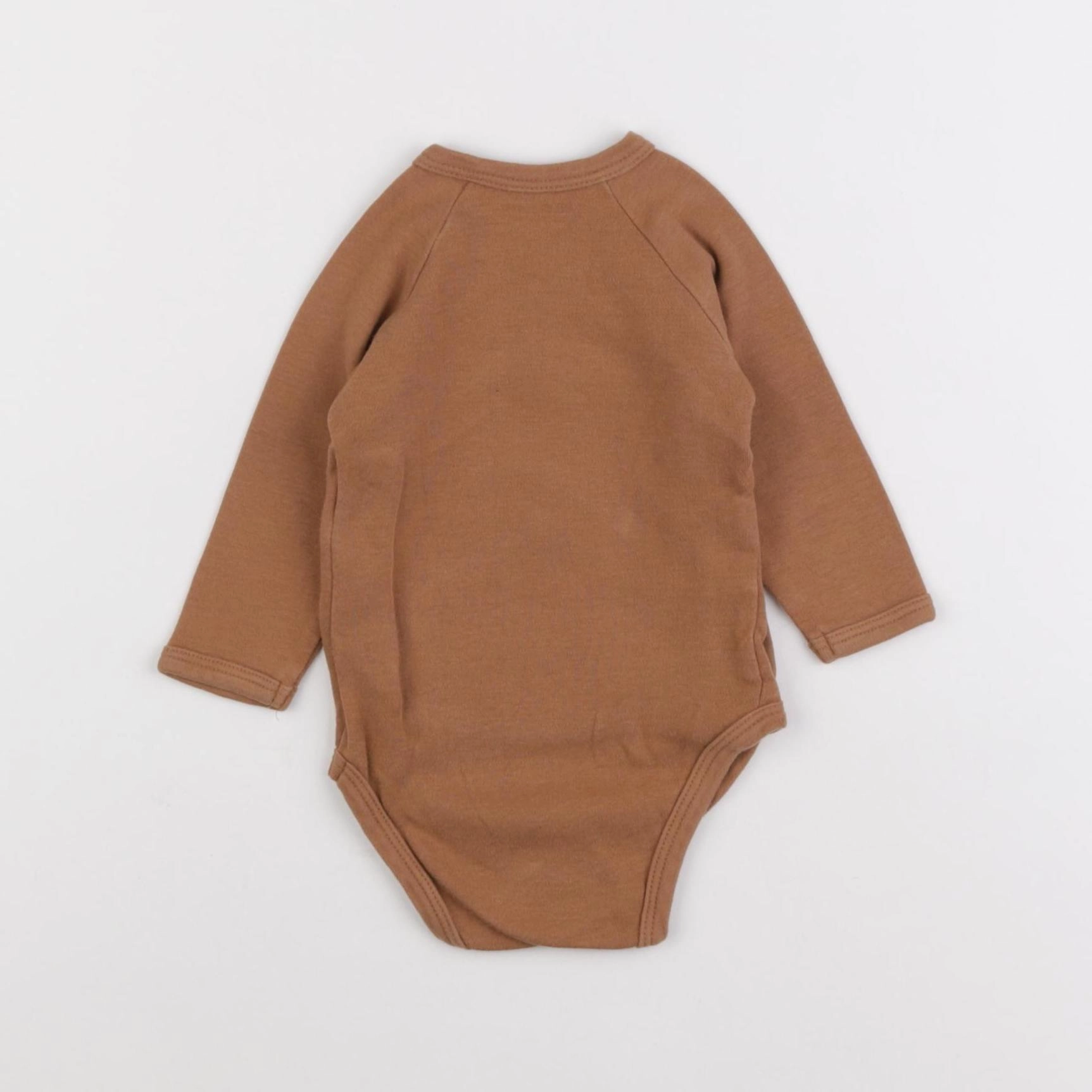 Vertbaudet - body marron - 6 mois