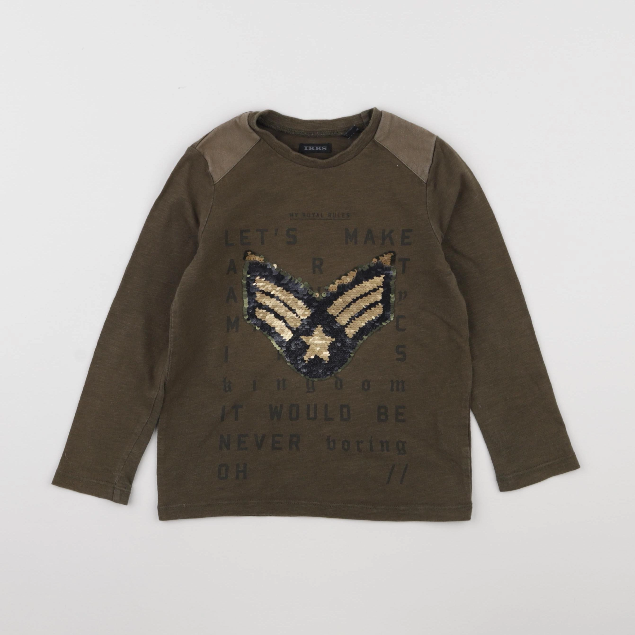 IKKS - tee-shirt vert - 4 ans